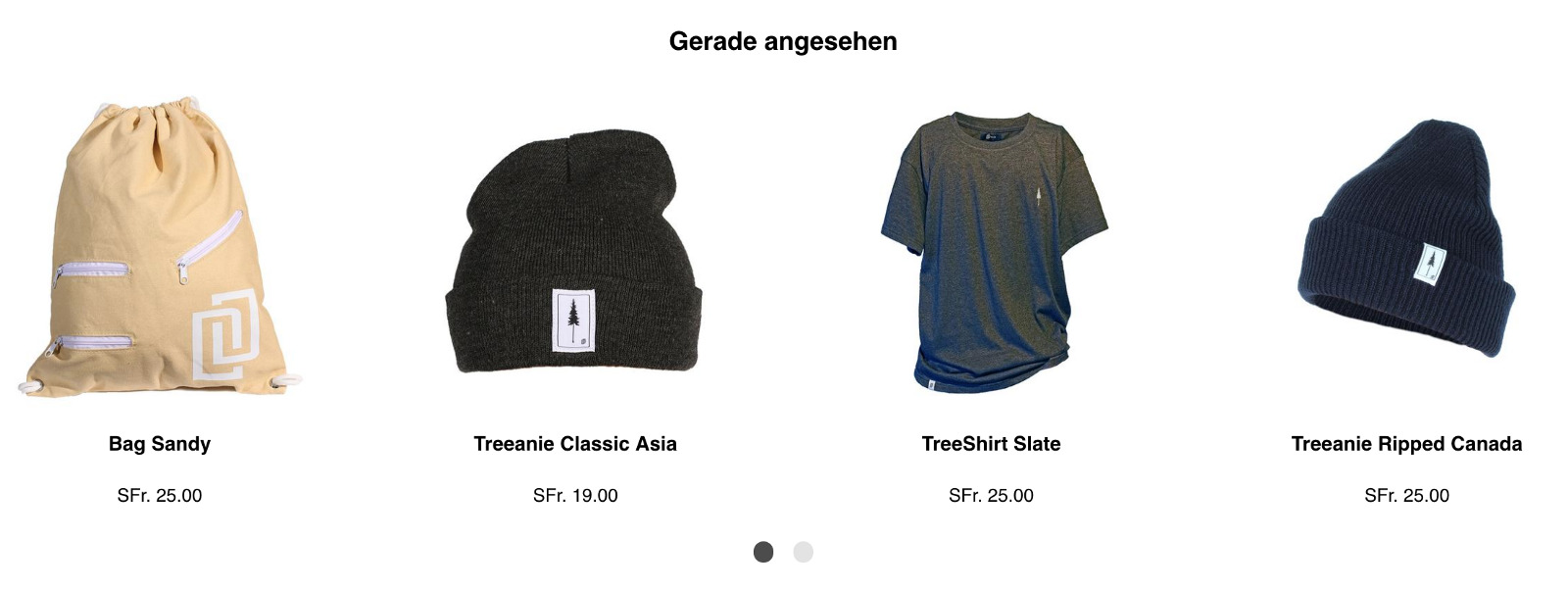 Widget de Recomendação de Produtos