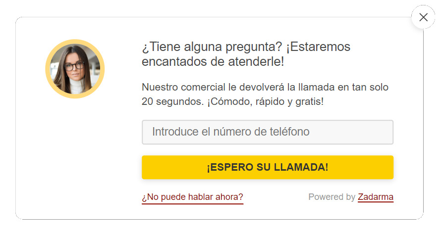 Widgets de callback