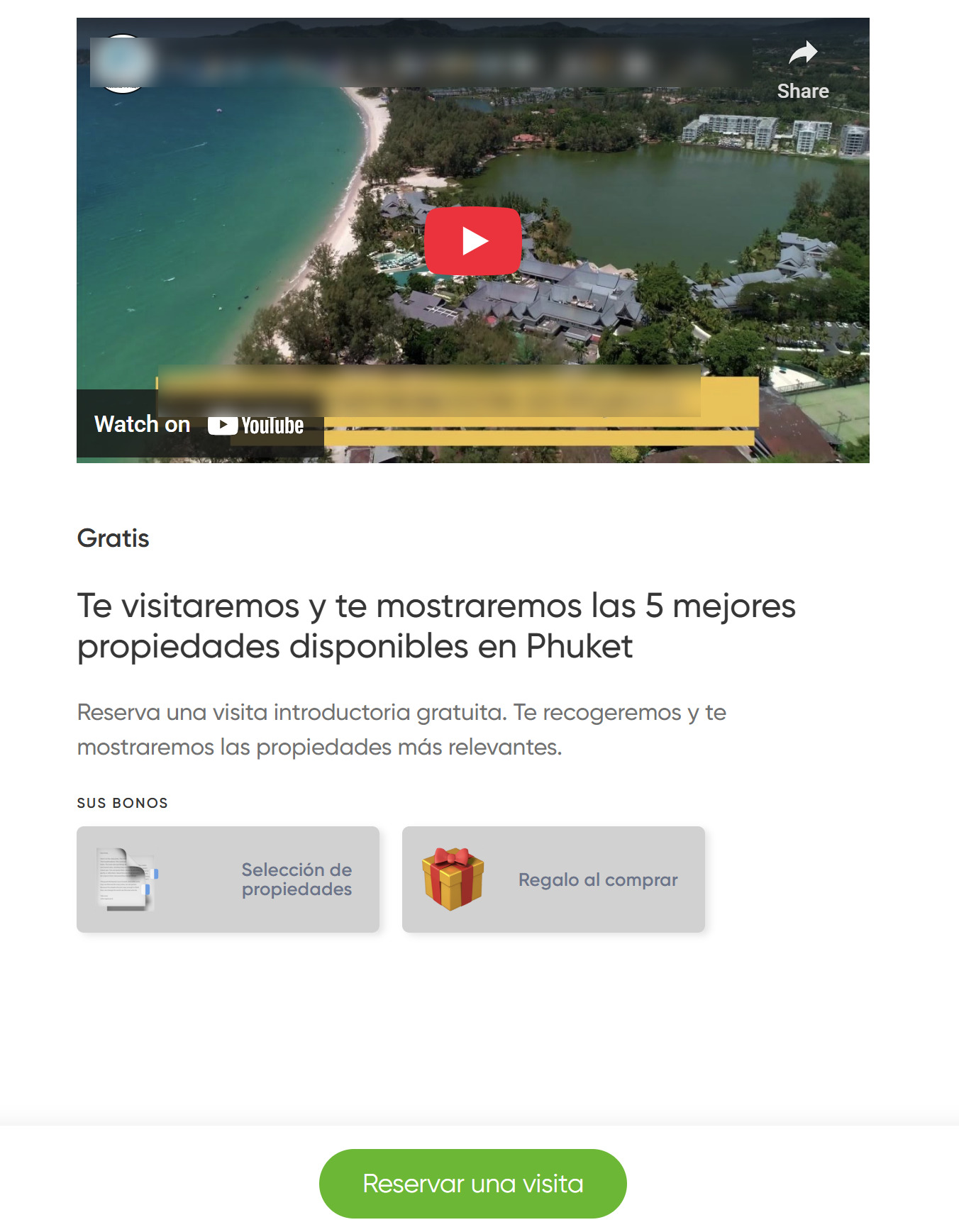 Video in results of quiz