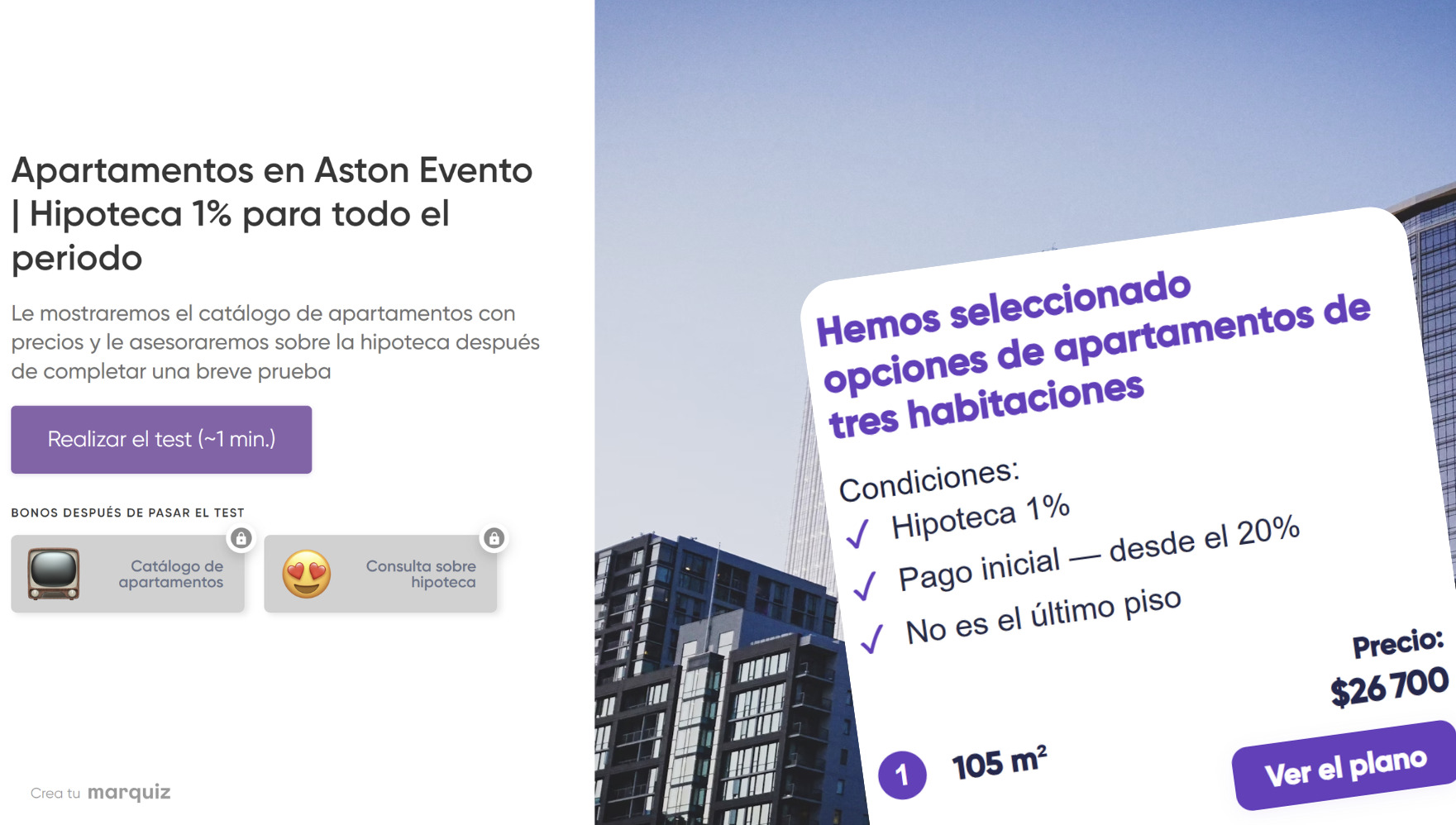 Selección personalizada