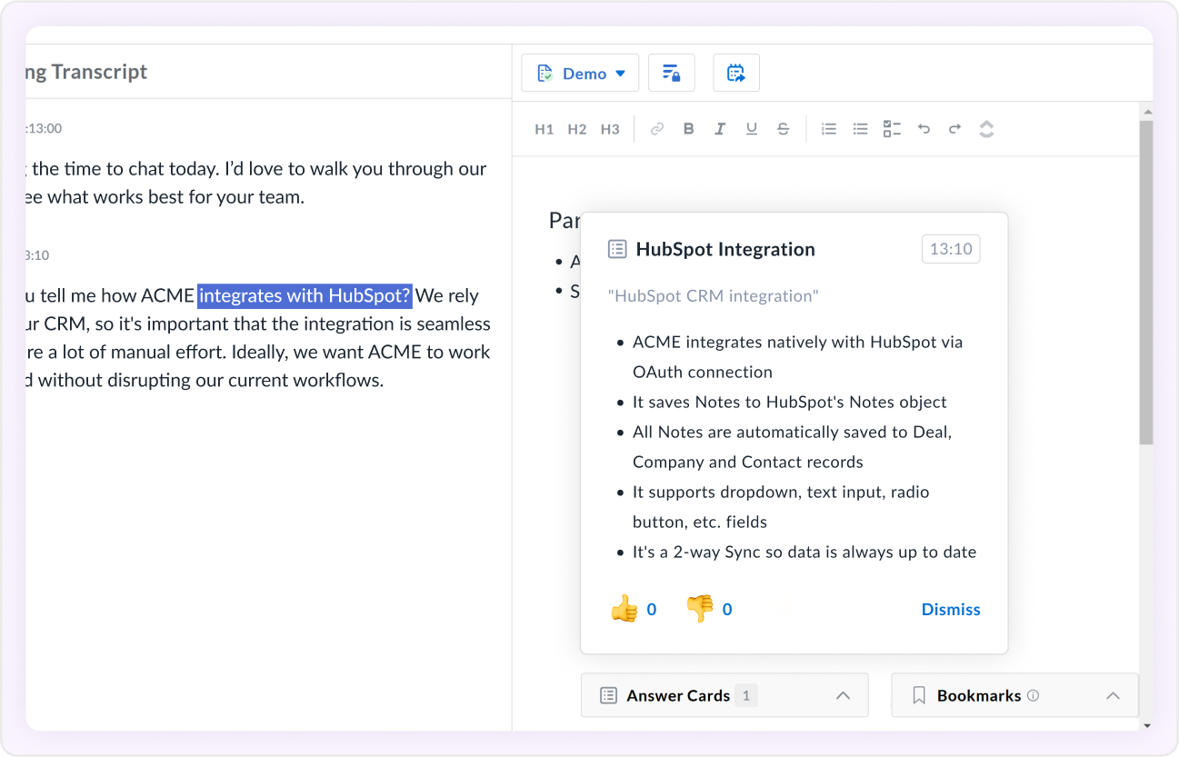 Simplify support with Answer Cards