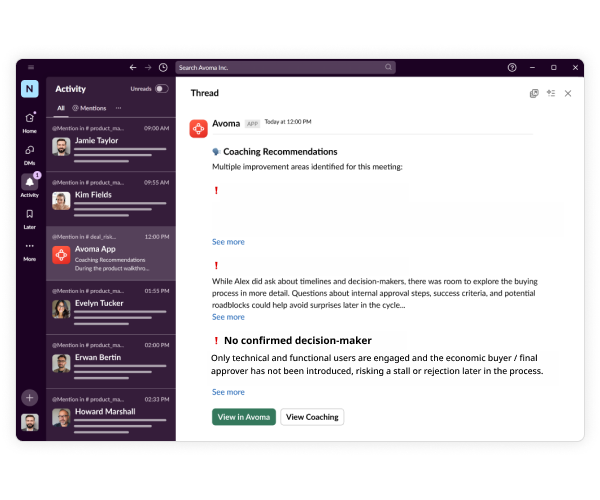 Detect risks before deals go cold