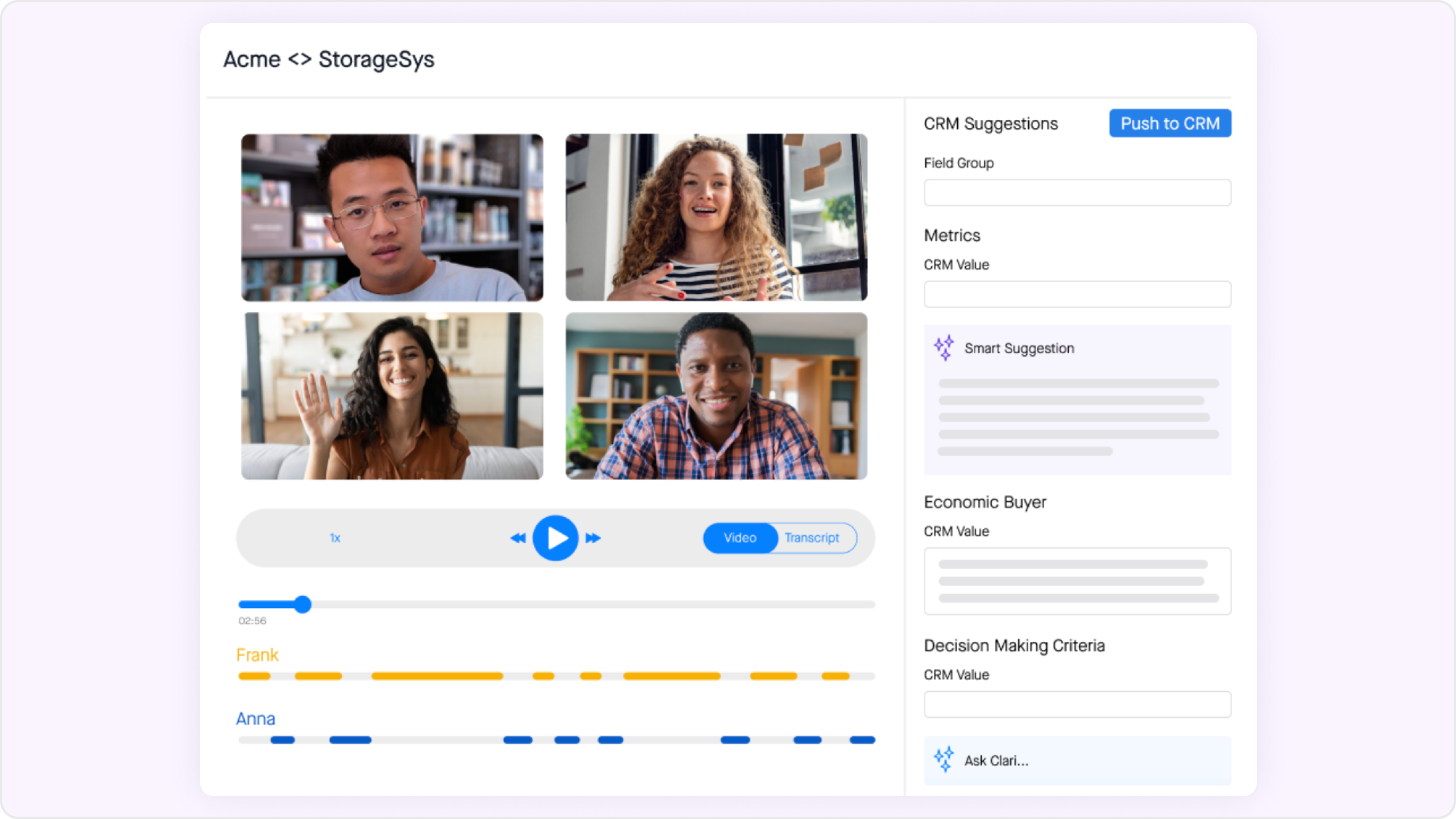 sales call AI-powered insights