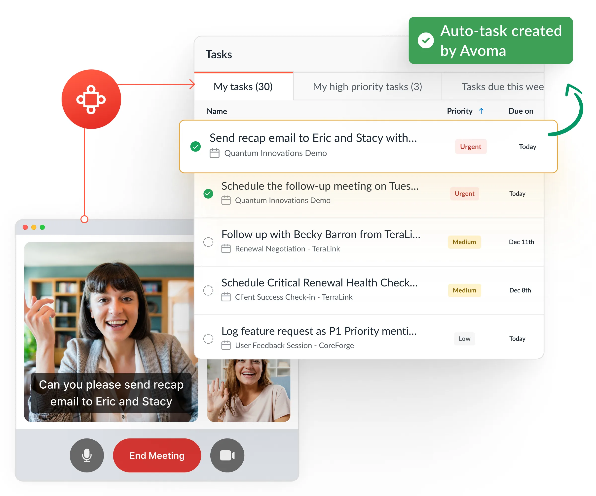 Never miss an action item again
