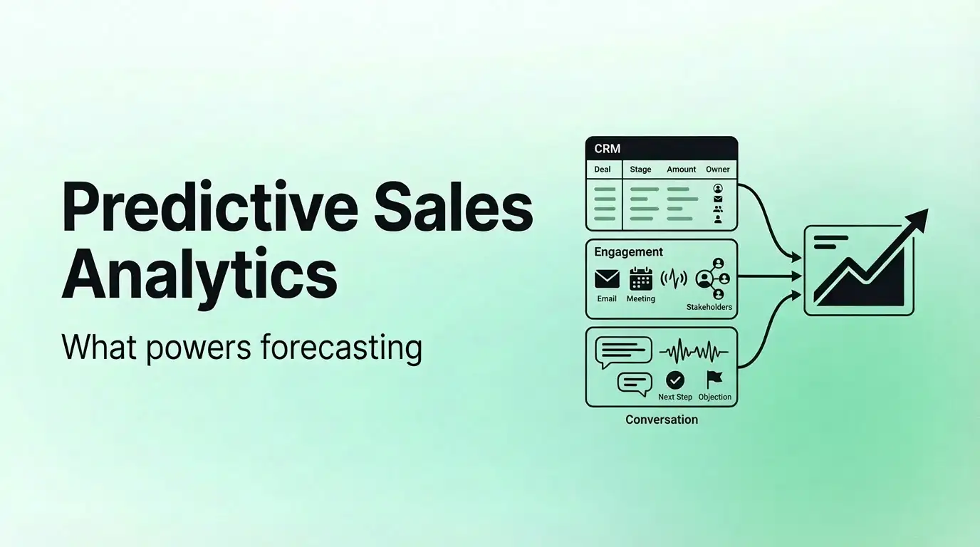 Predictive Sales analytics