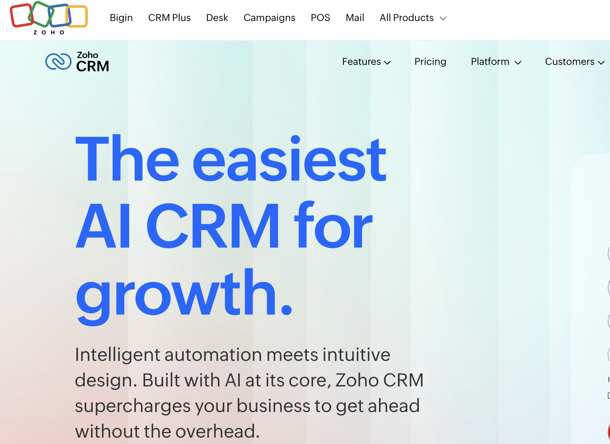 Zoho CRM