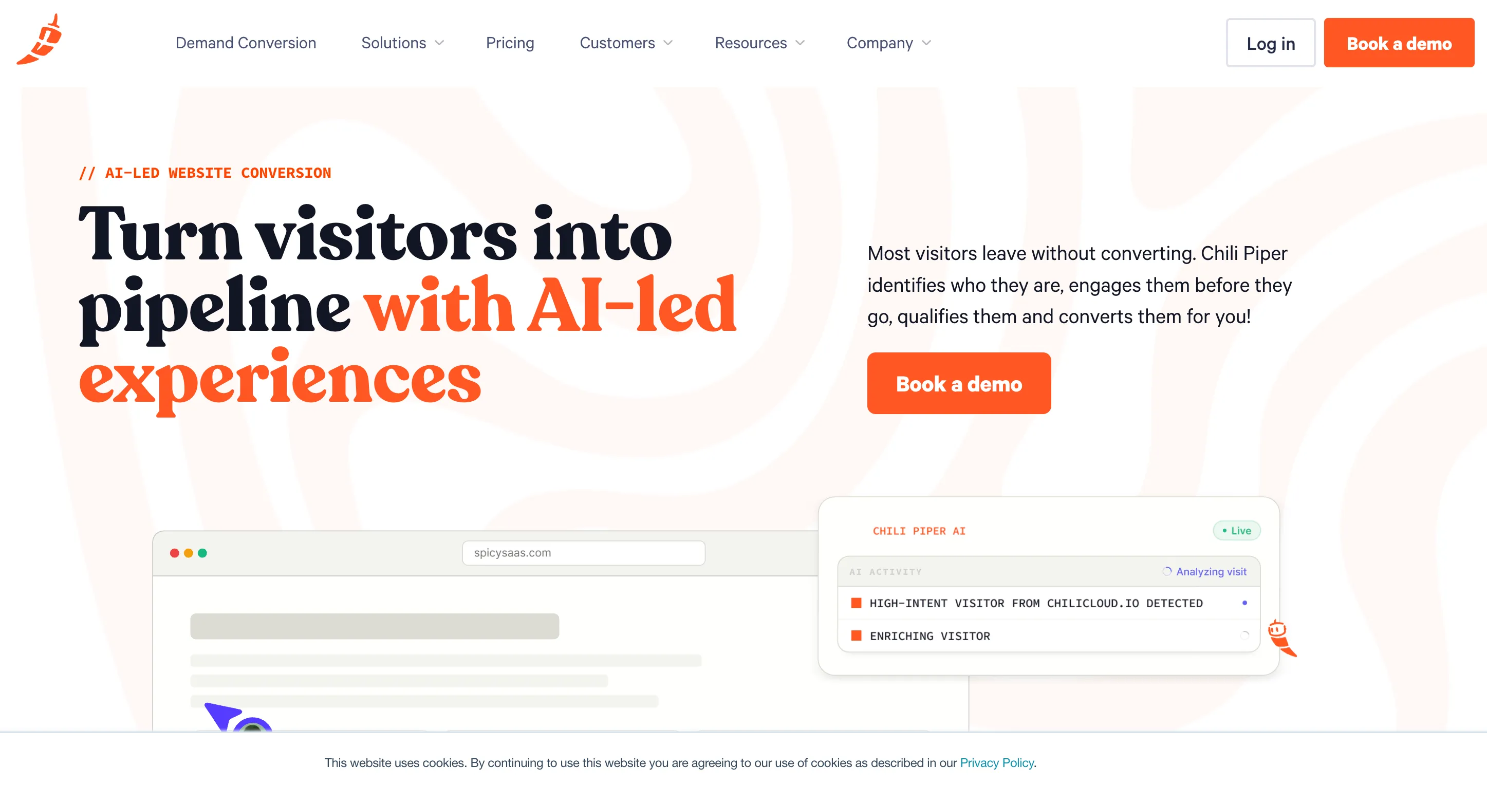Chili Piper sales automation and lead routing platform