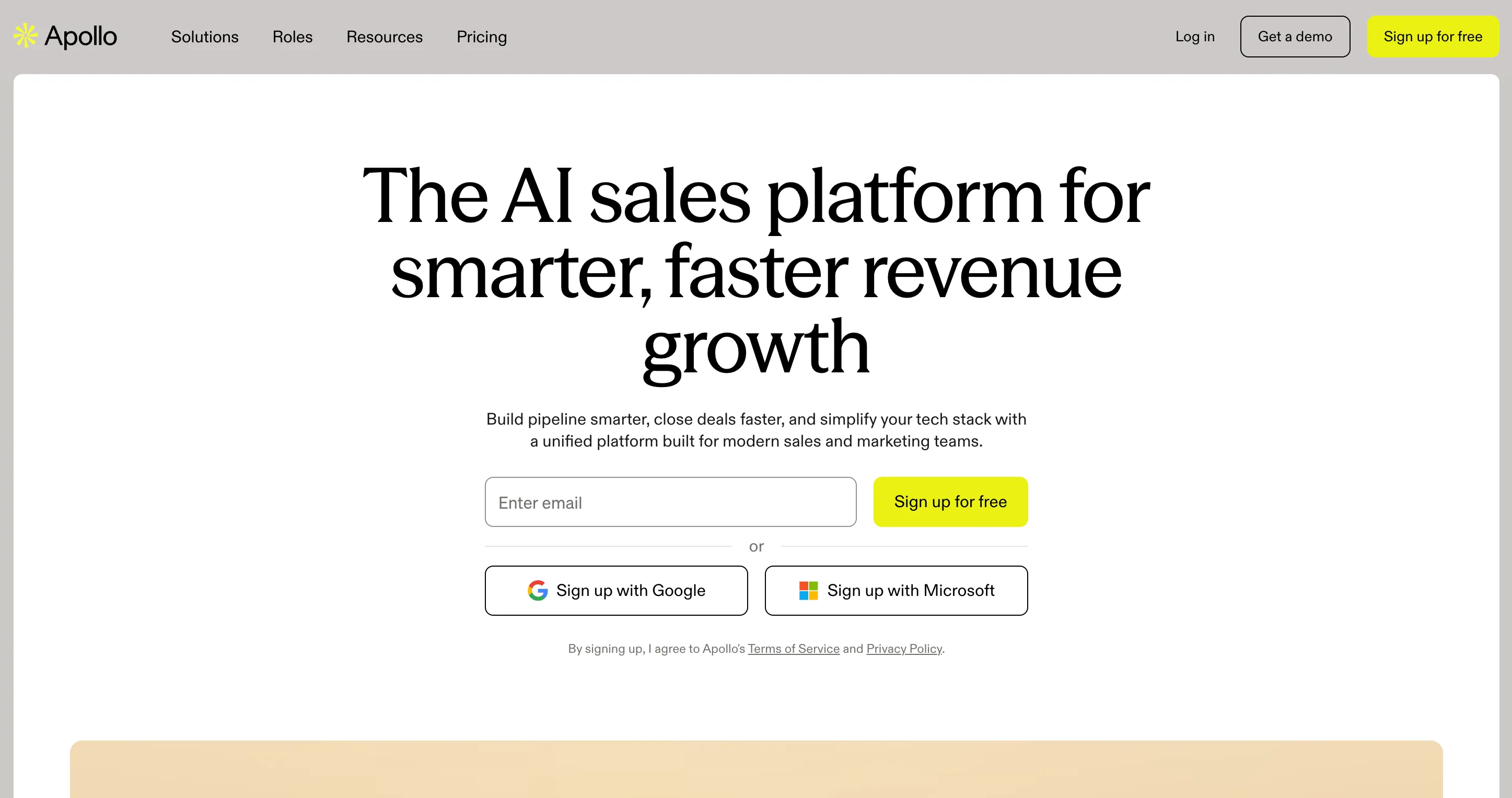 Apollo sales automation and prospecting platform