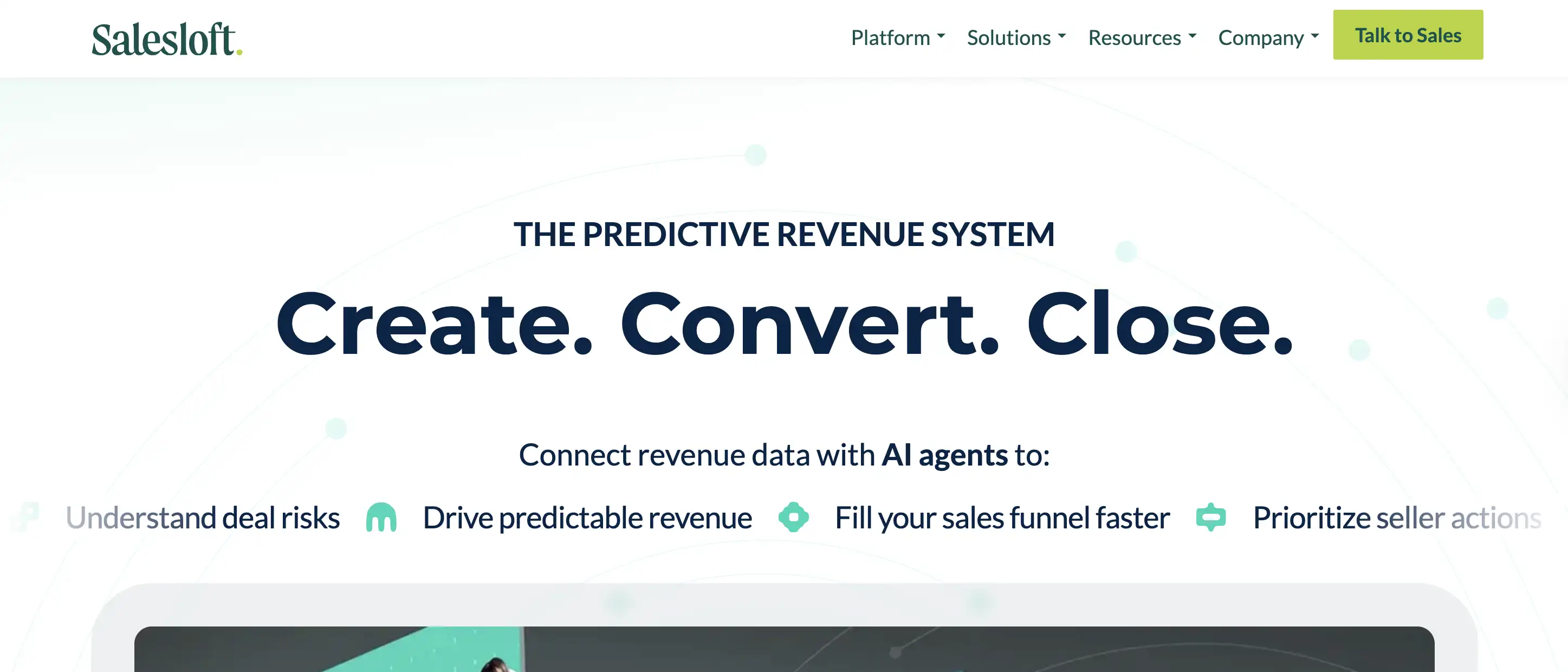 Salesloft sales engagement and revenue platform
