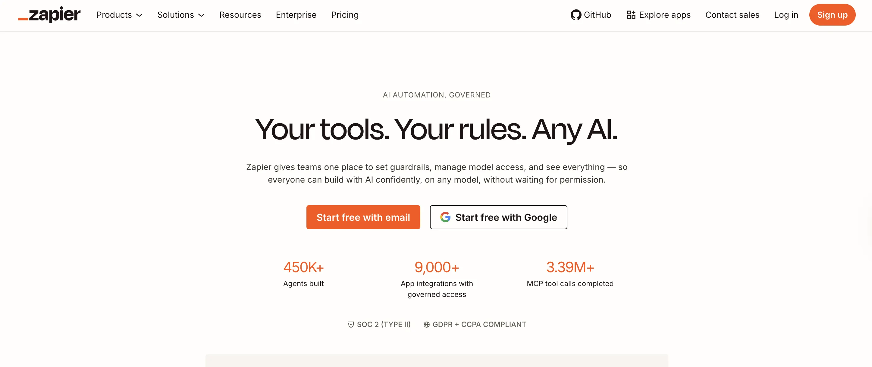 Zapier workflow automation and app integration platform