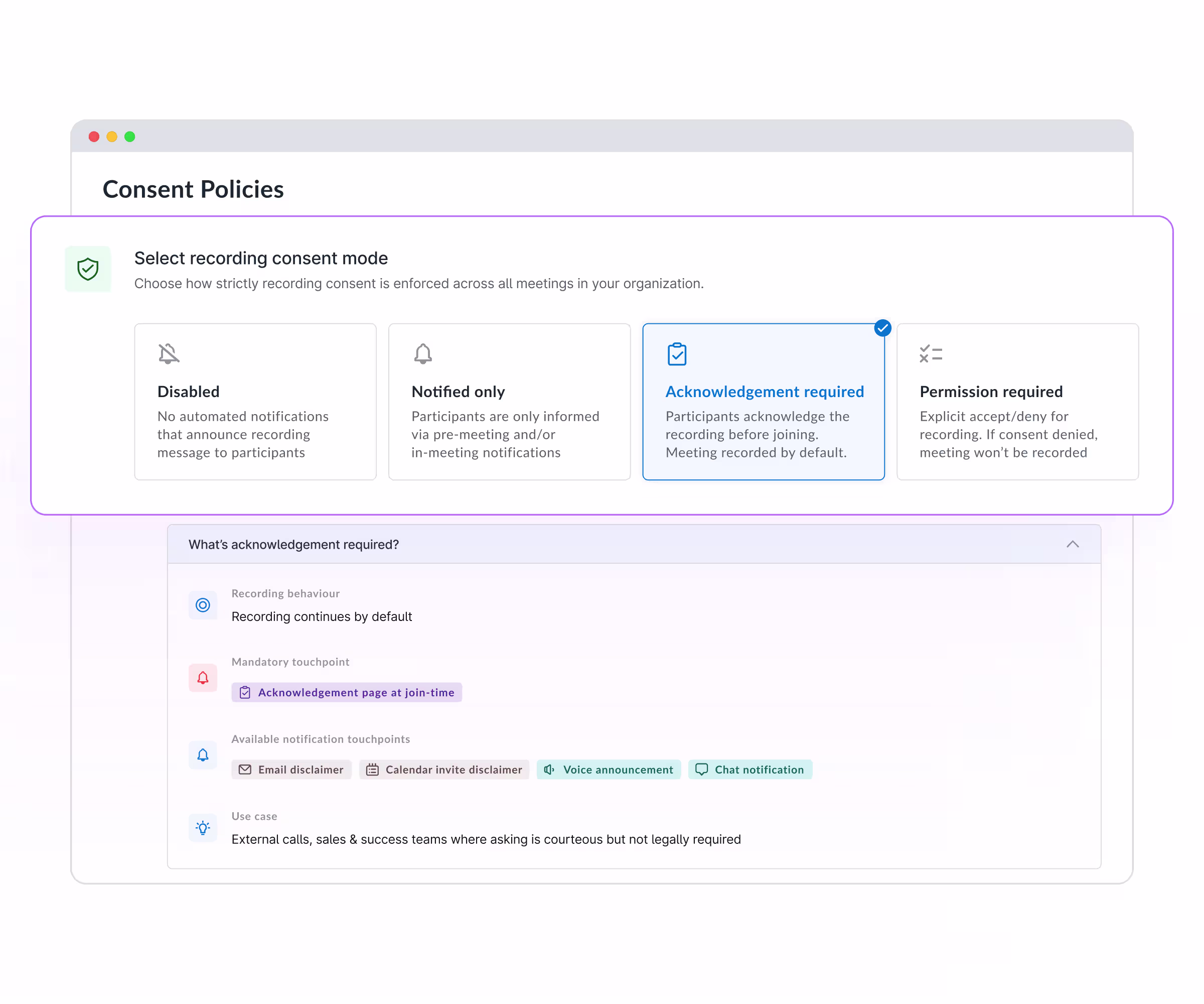 Consent management built for compliance