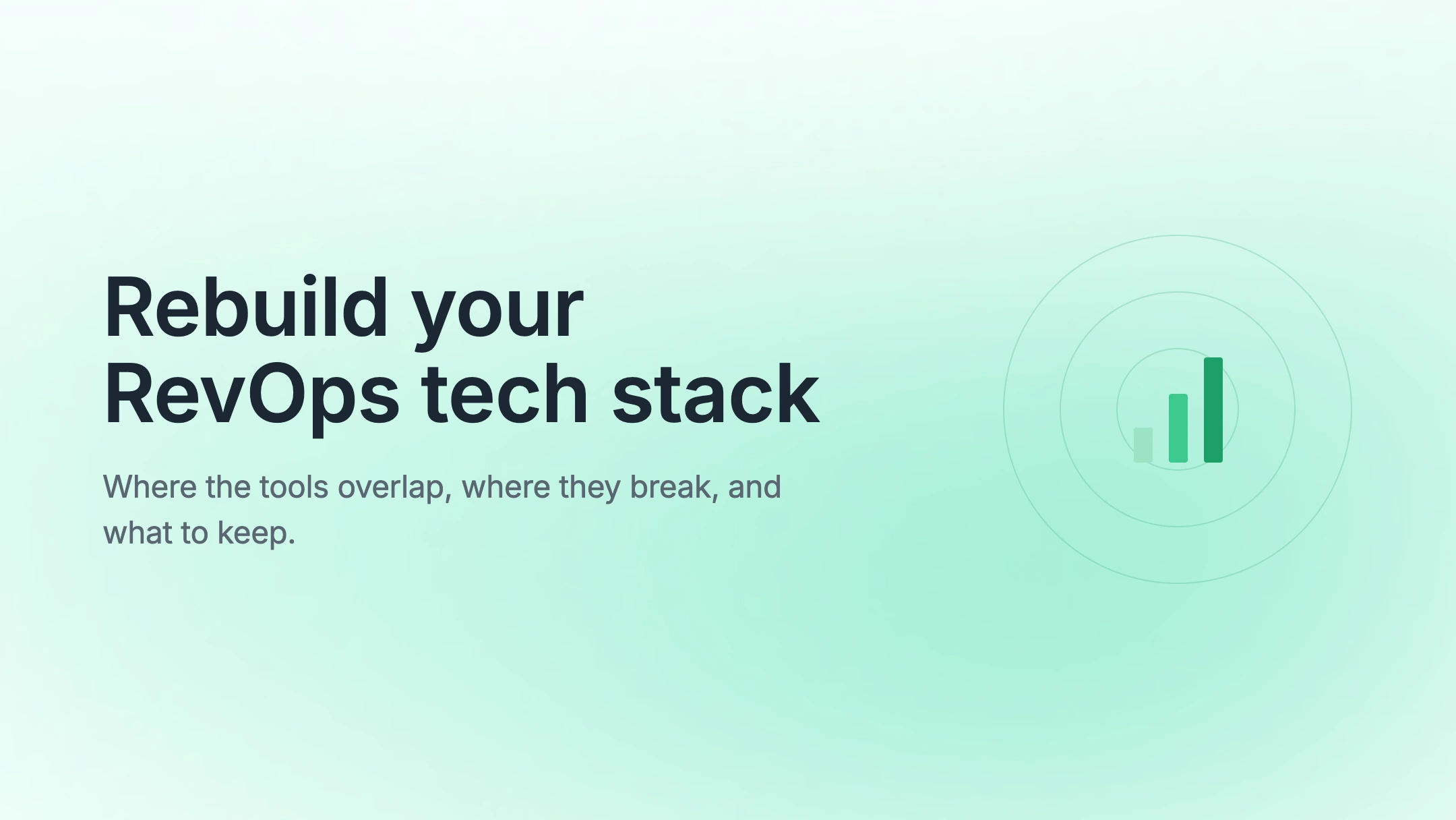 revops tech stack