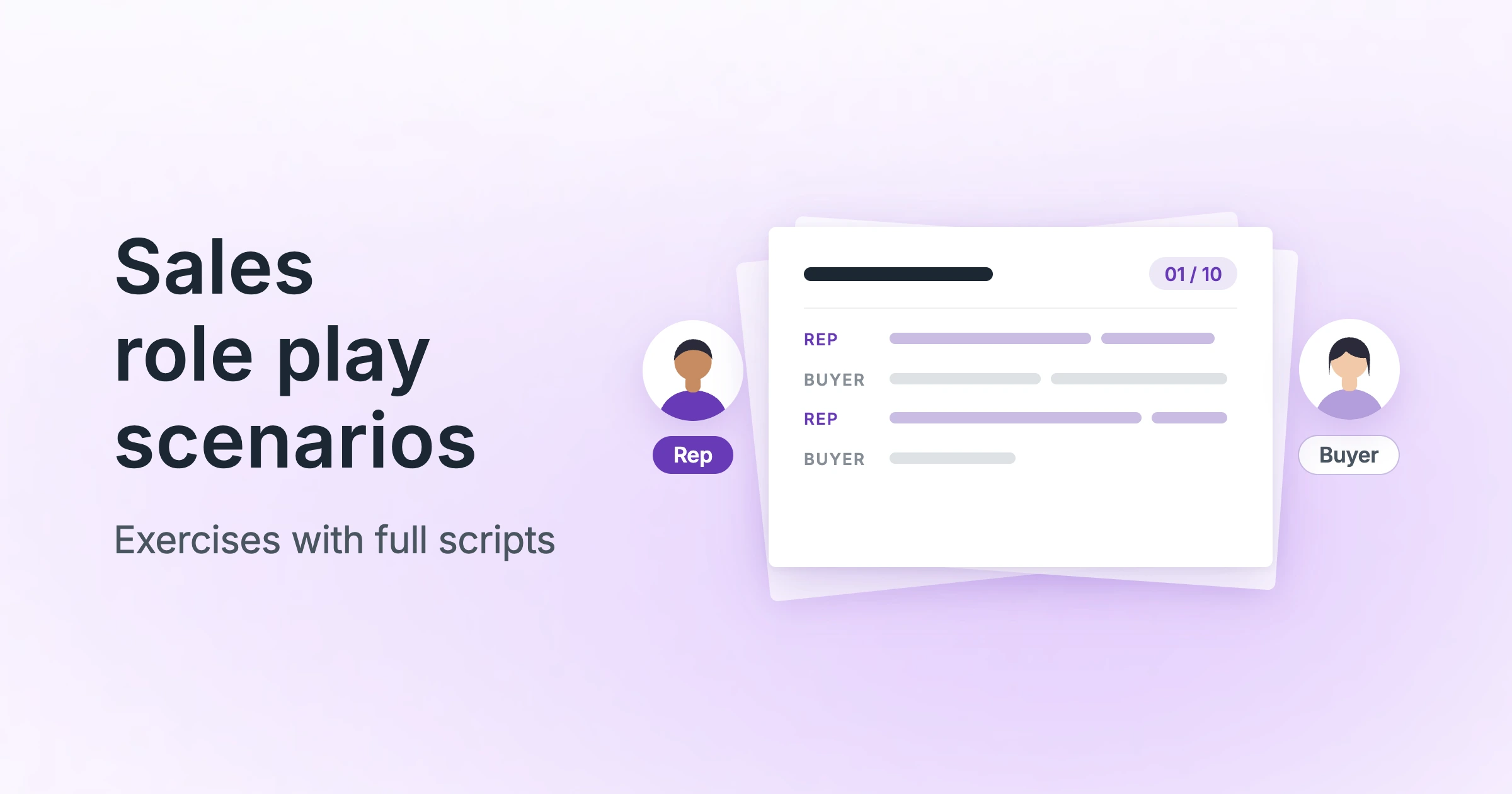 Sales role play scenarios: 10 exercises with full scripts