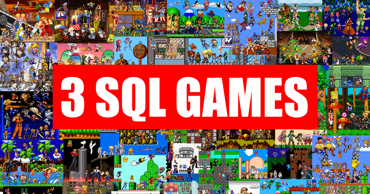 3 SQL Games that make learning fun: SQL Murder Mystery, SQL PD, and DataLemur!