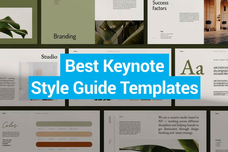 Best Keynote Style Guide Templates