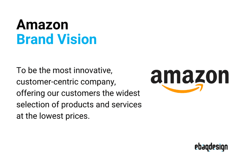 Amazon Brand Vision