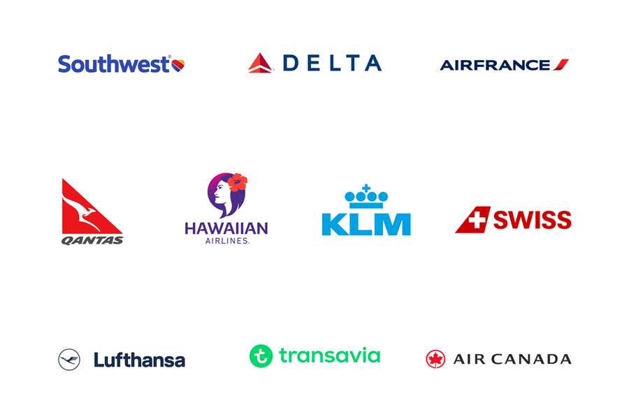 10 best airline logos