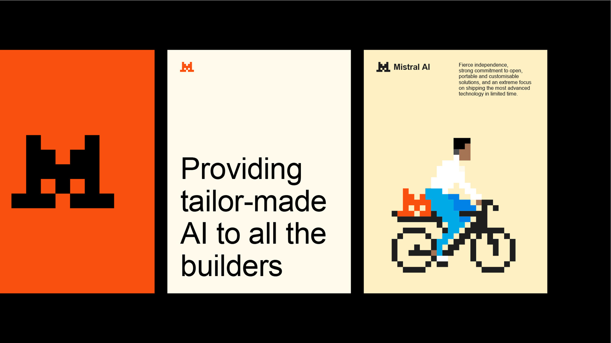 New Logo and Identity for Mistral AI by Sylvain Boyer Studio