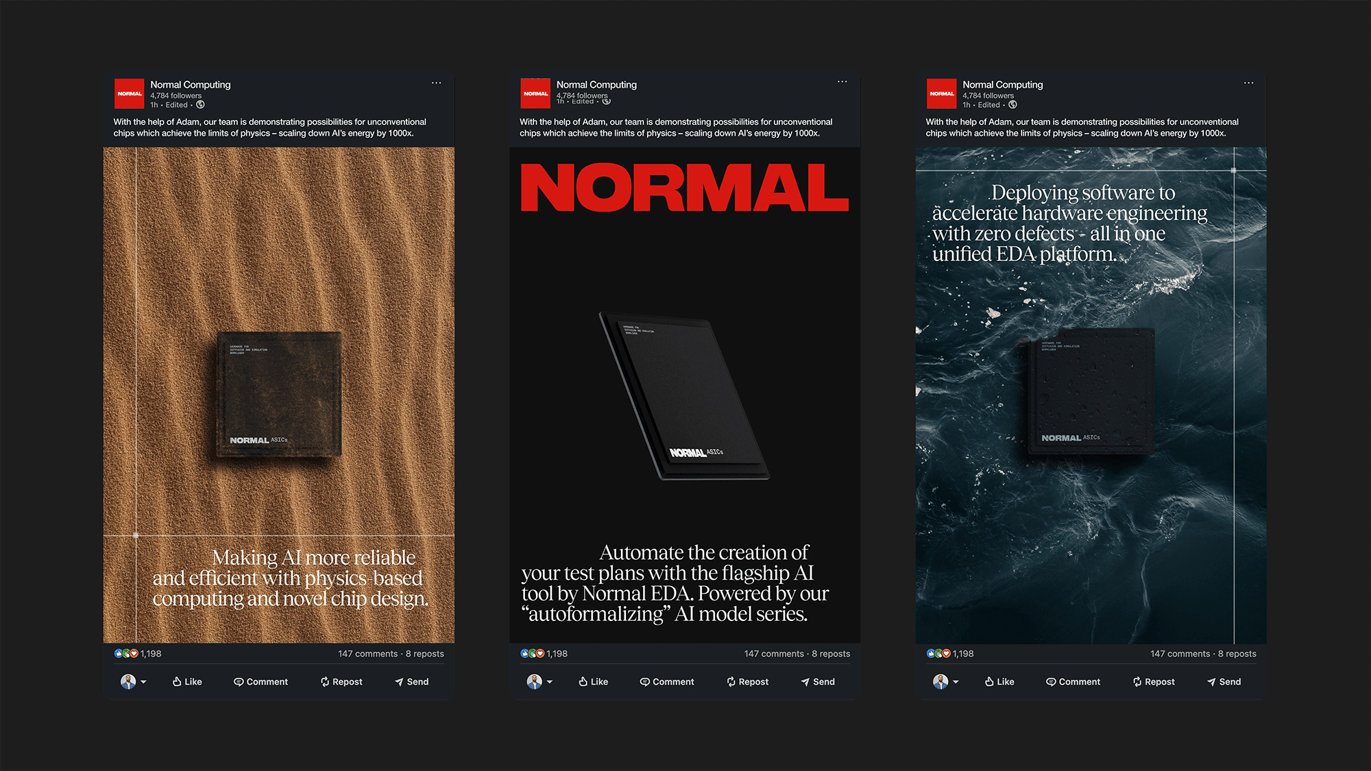 New Logo and Identity for Normal Computing by Company Policy Studio