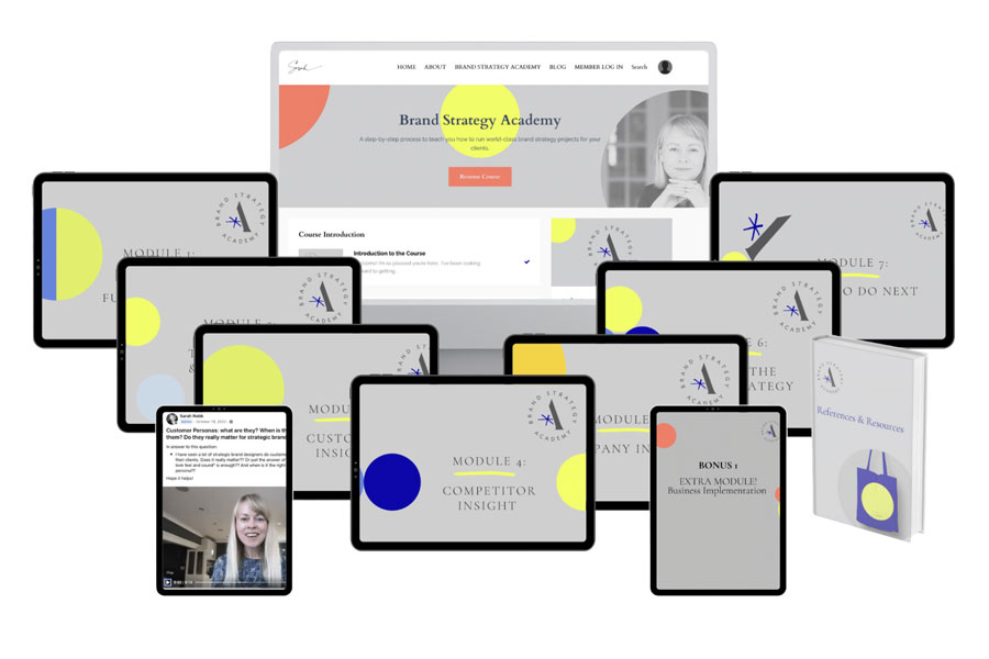 Brand Strategy Academy by Sarah Robb