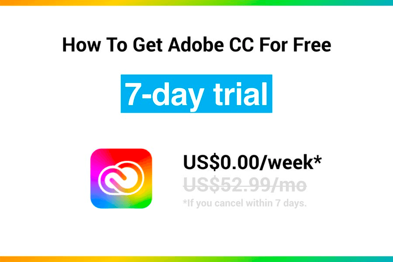 How To Get Adobe CC For Free