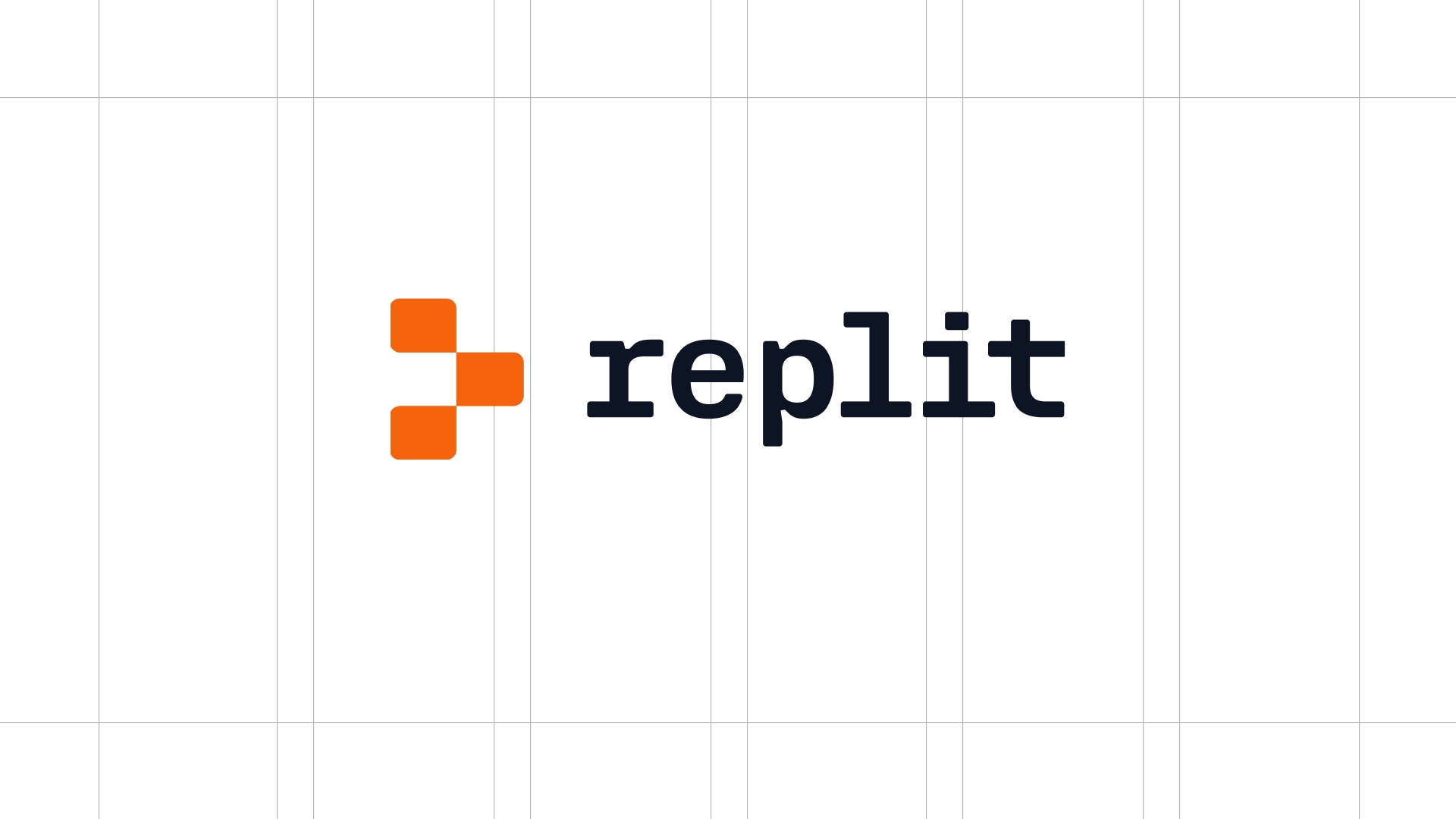 Replit logo from the AI website builder test
