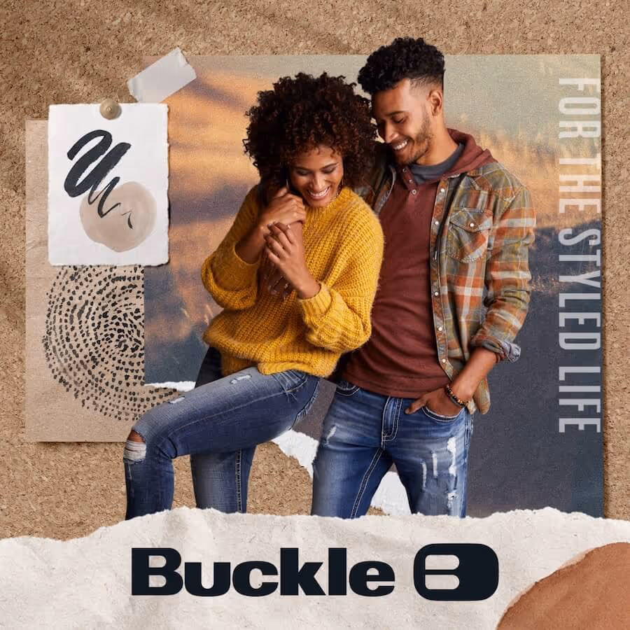 Couple dressed in autumn clothes