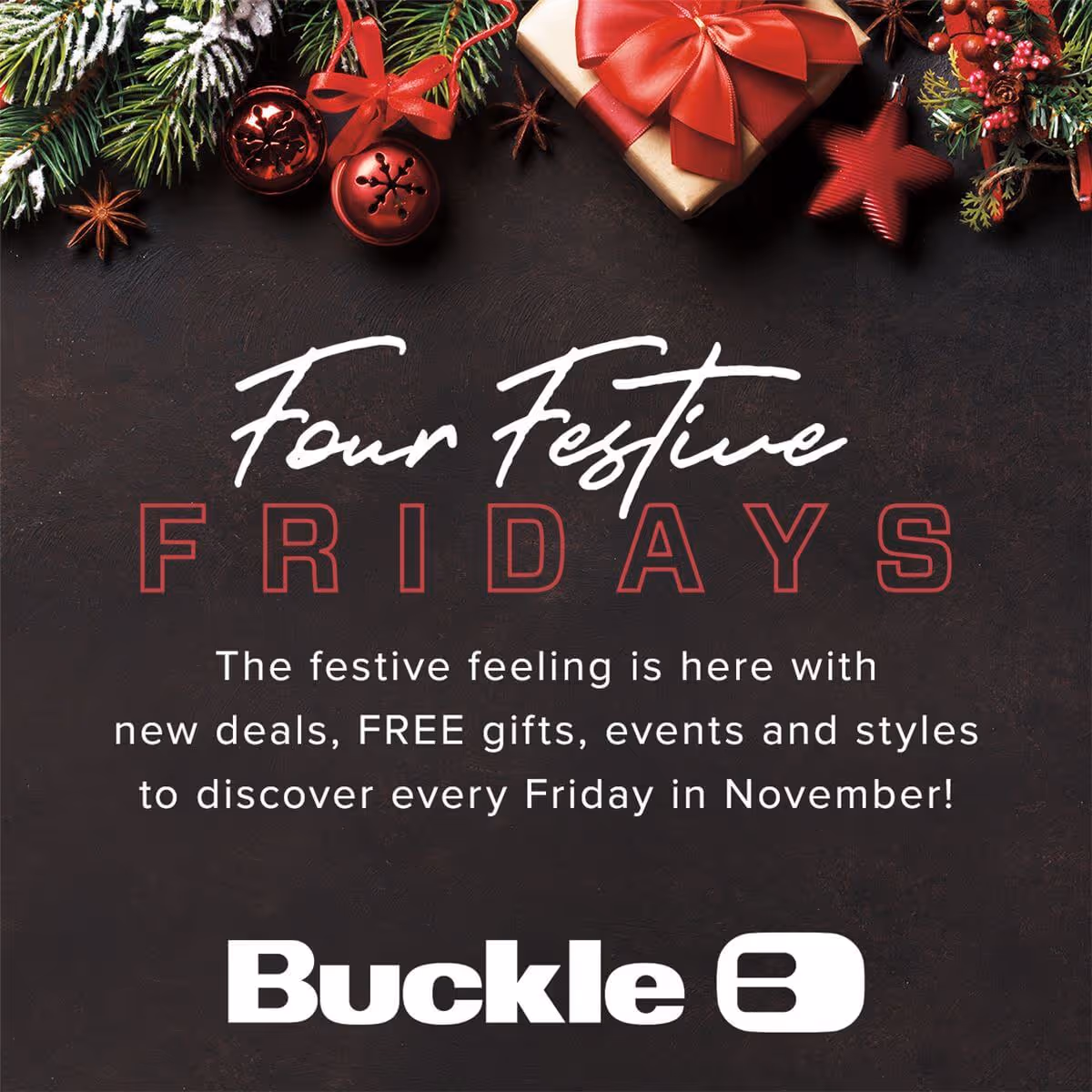 Four Festive Fridays Poster