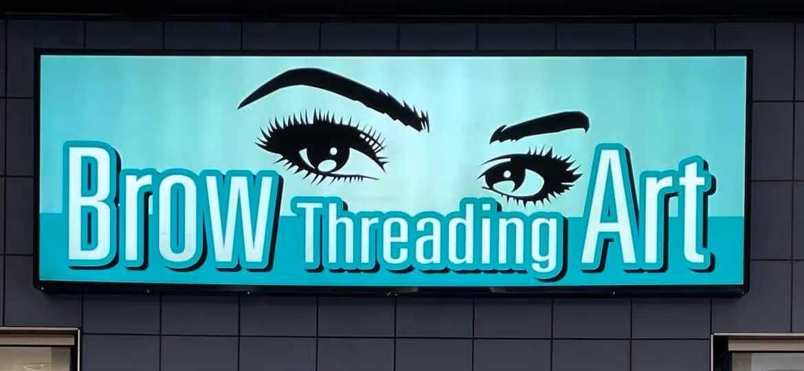 Brow Threading Art
