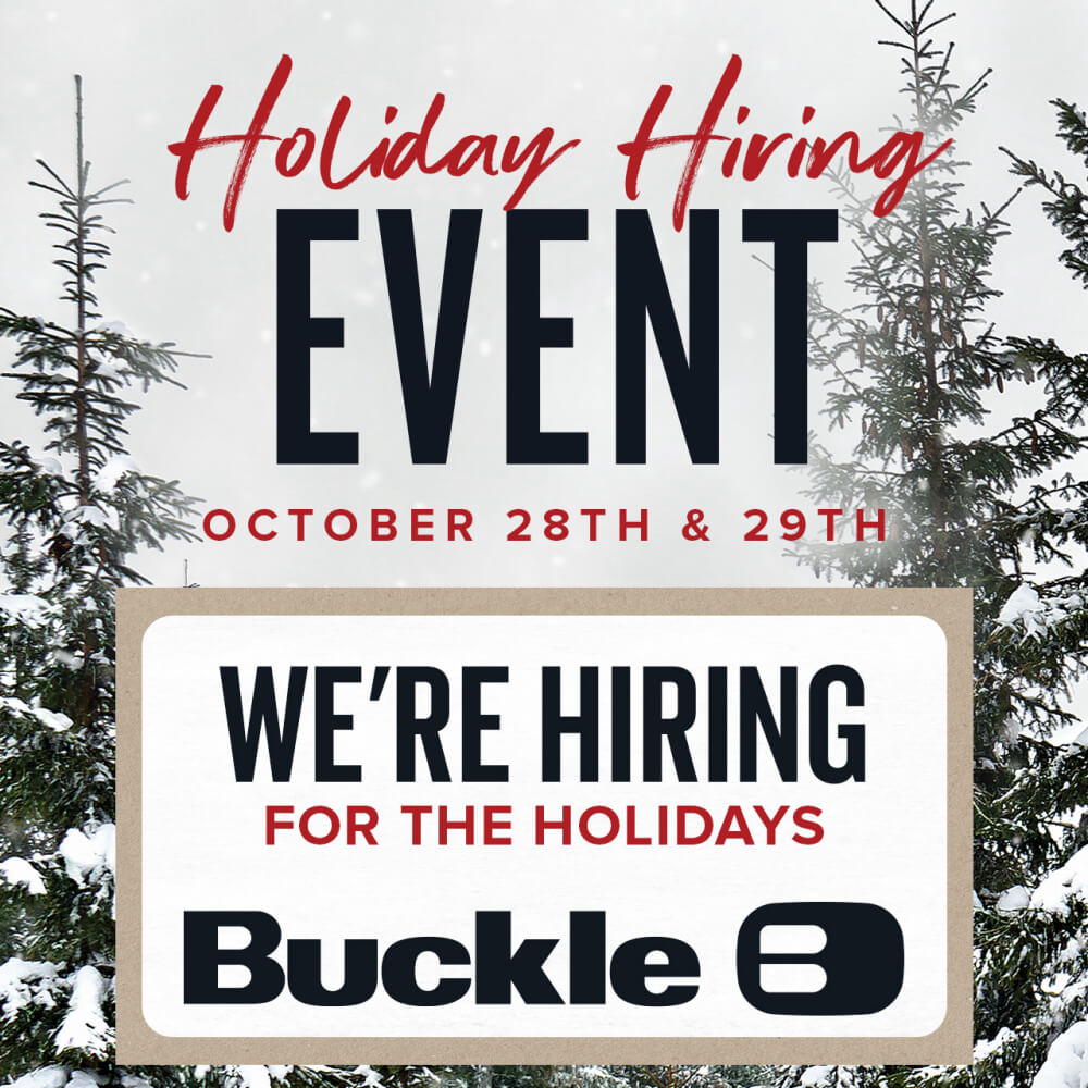 Holiday Hiring Event Poster