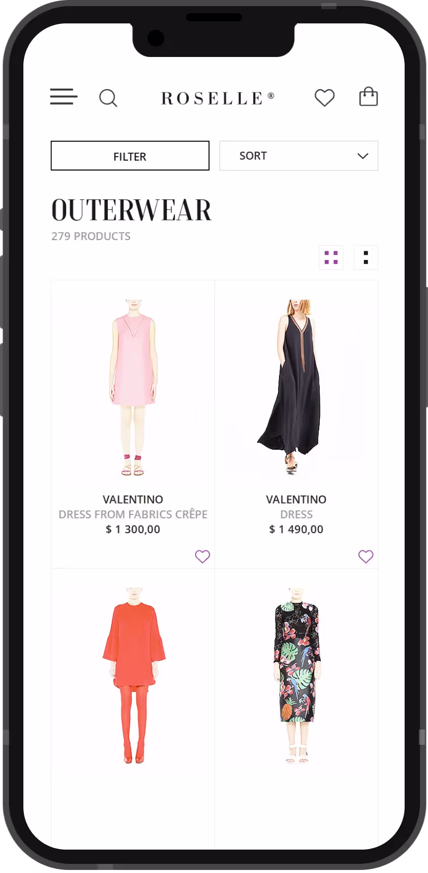 Дизайн интернет-магазина брендовой одежды | Кейс дизайнера mdh.graphics