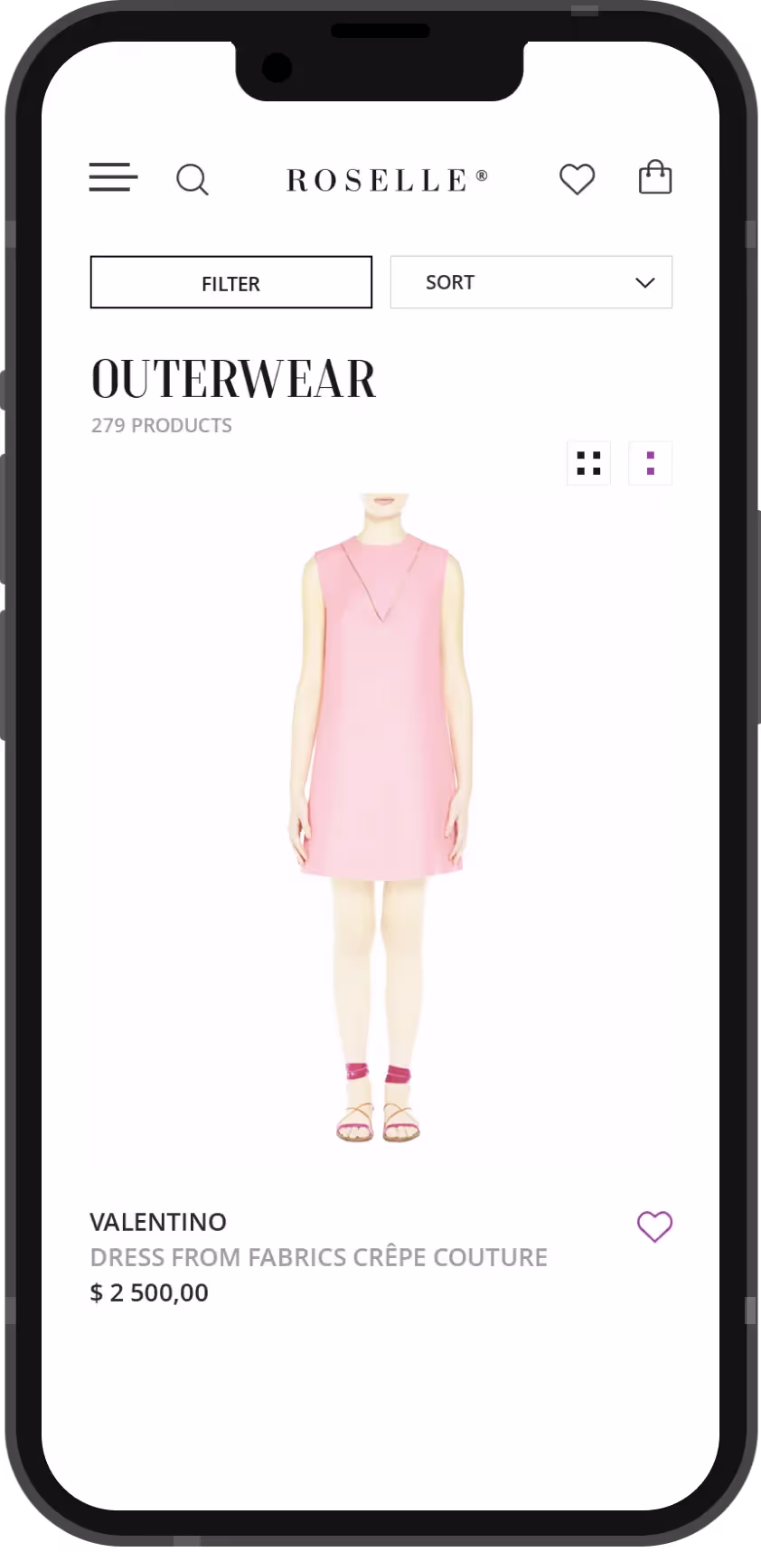 Дизайн интернет-магазина брендовой одежды | Кейс дизайнера mdh.graphics