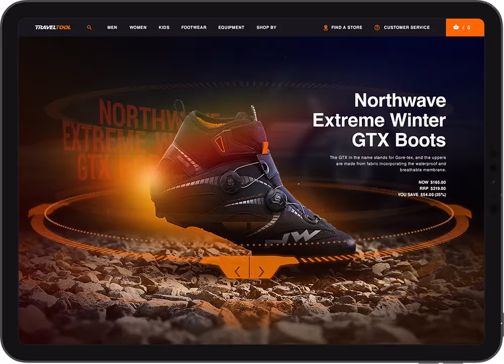 Дизайн интернет магазина товаров для активного отдыха. Разработка логотипа, брендинг | Кейс дизайнера mdh.graphics