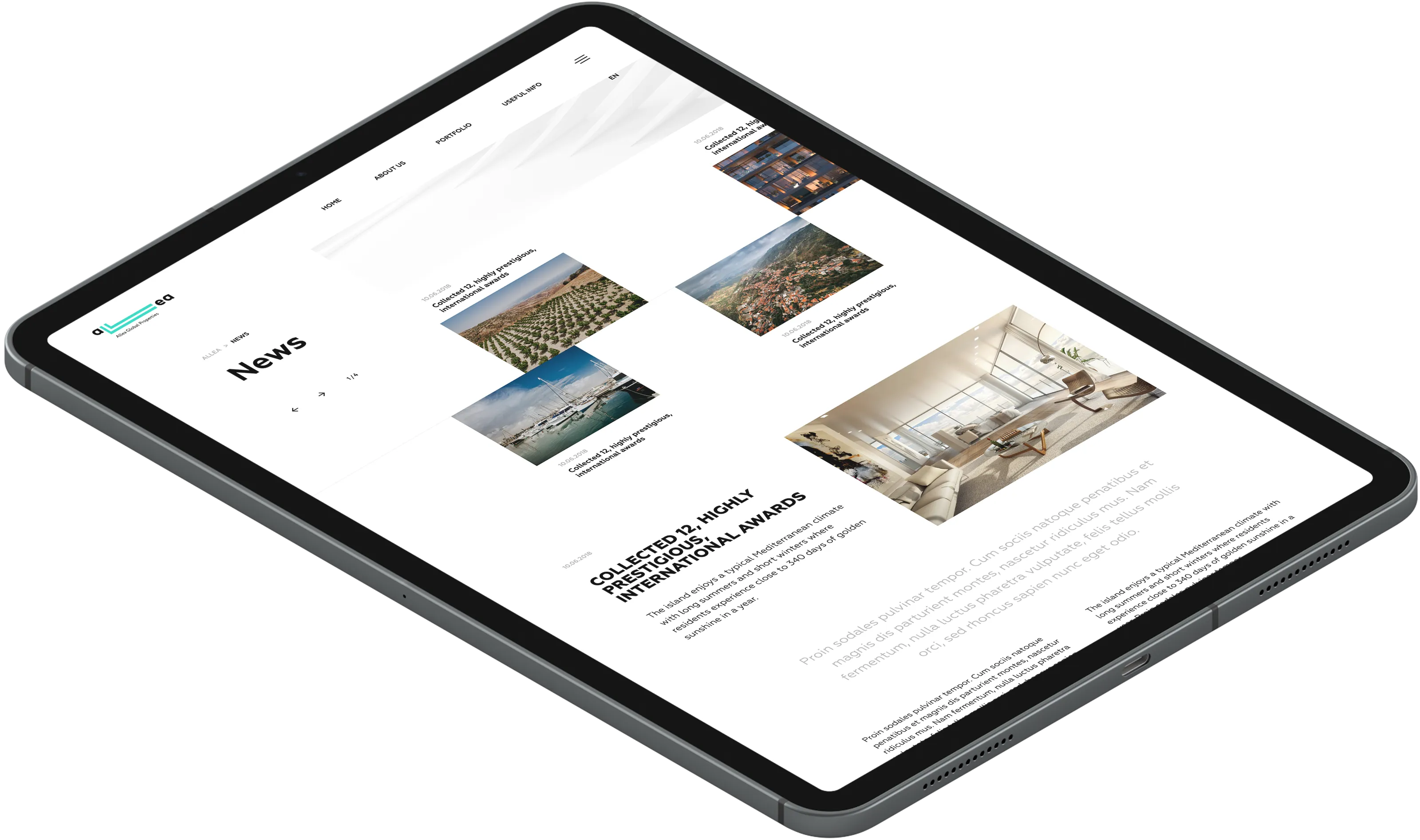 Дизайн сайта агентства недвижимости | Кейс дизайнера mdh.graphics
