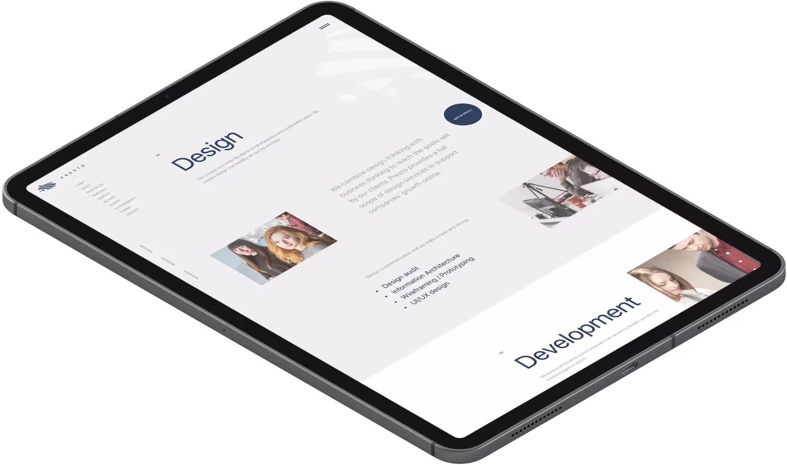 Дизайн и разработка в Webflow, сайта веб-студии | Кейс дизайнера mdh.graphics