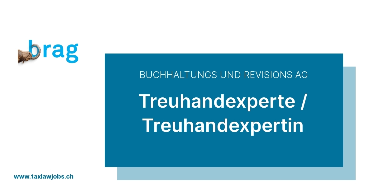 Buchhaltungs und Revisions AG - Fiduciary expert (60%-100%)