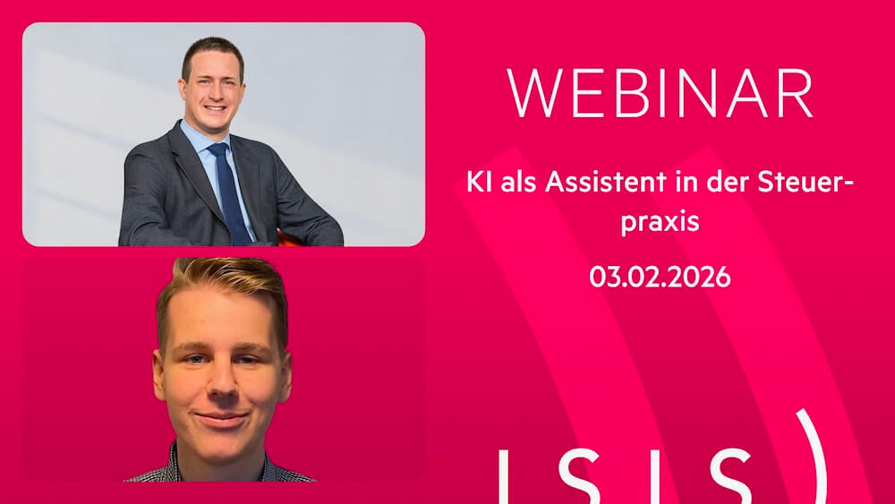 ISIS) – AI as an assistant in tax practice | February 3, 2026