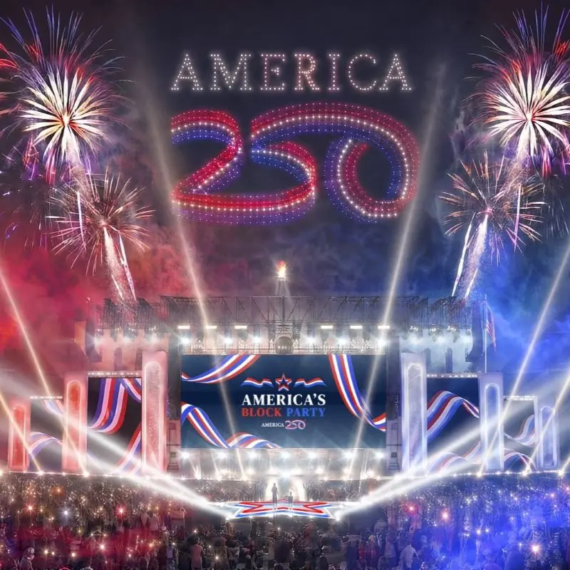 July 4th Benefit Show at the LA Memorial Coliseum