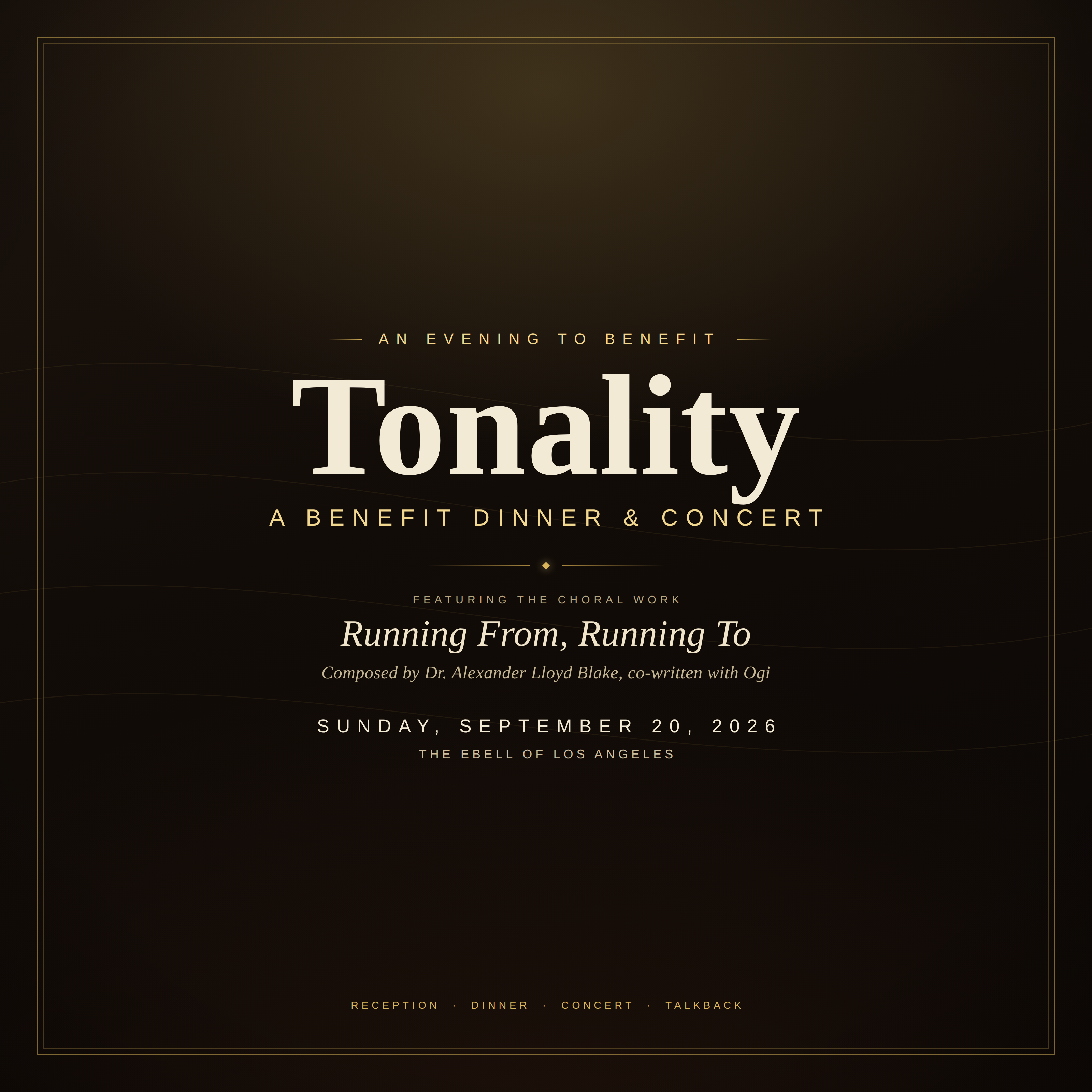 Running From, Running To: A Benefit for Tonality