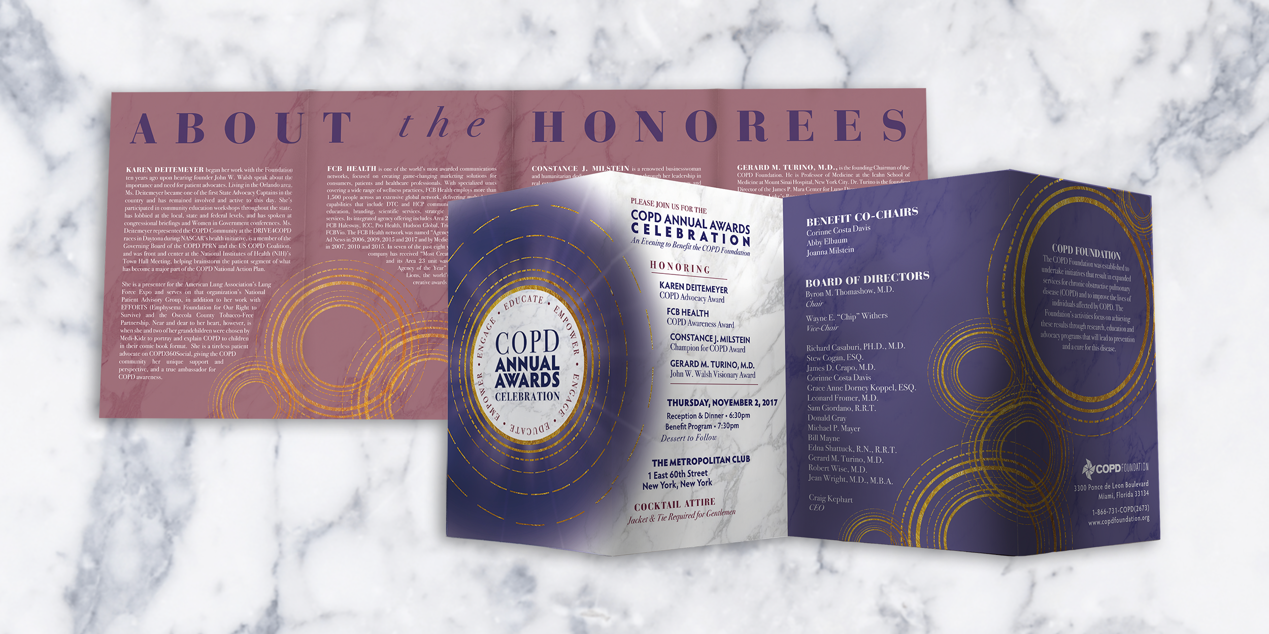 Gala Invitation Design