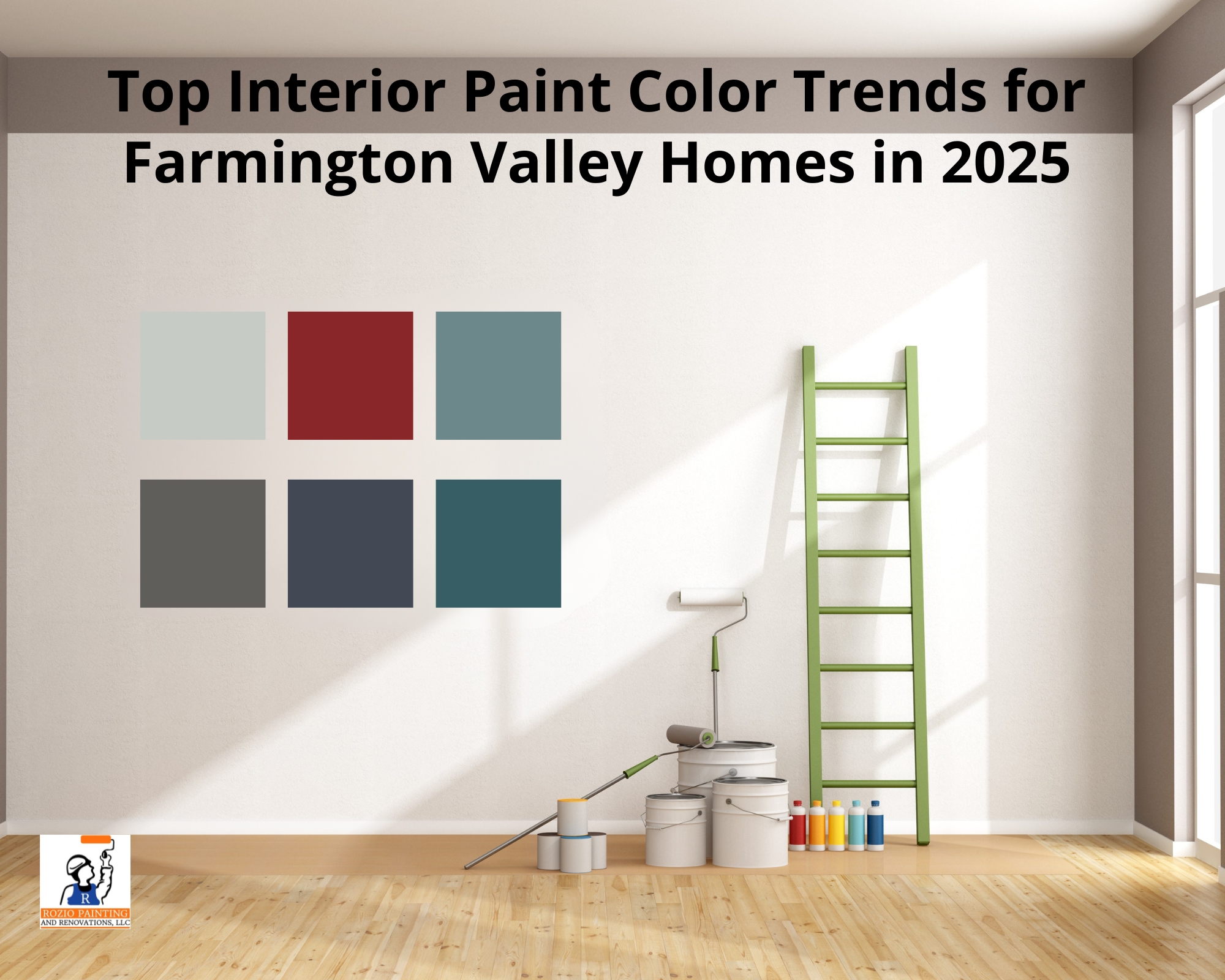 Top Interior Paint Color Trends for Farmington Valley Homes in 2025