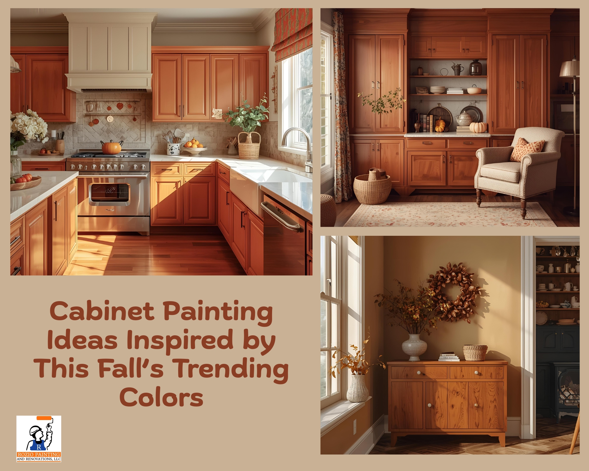 Cabinet Painting Ideas Inspired by This Fall’s Trending Colors
