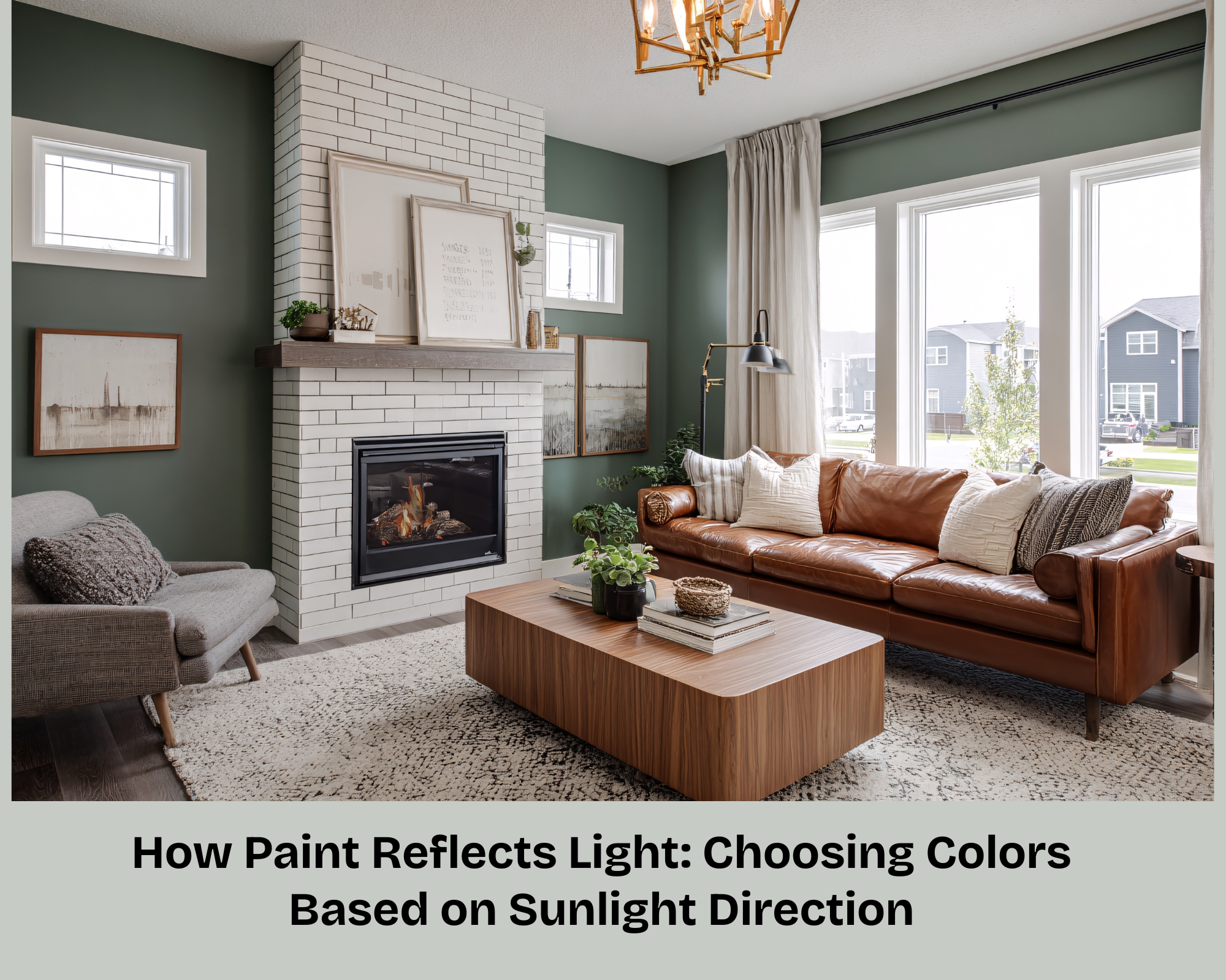 How Paint Reflects Light: Choosing Colors Based on Sunlight Direction