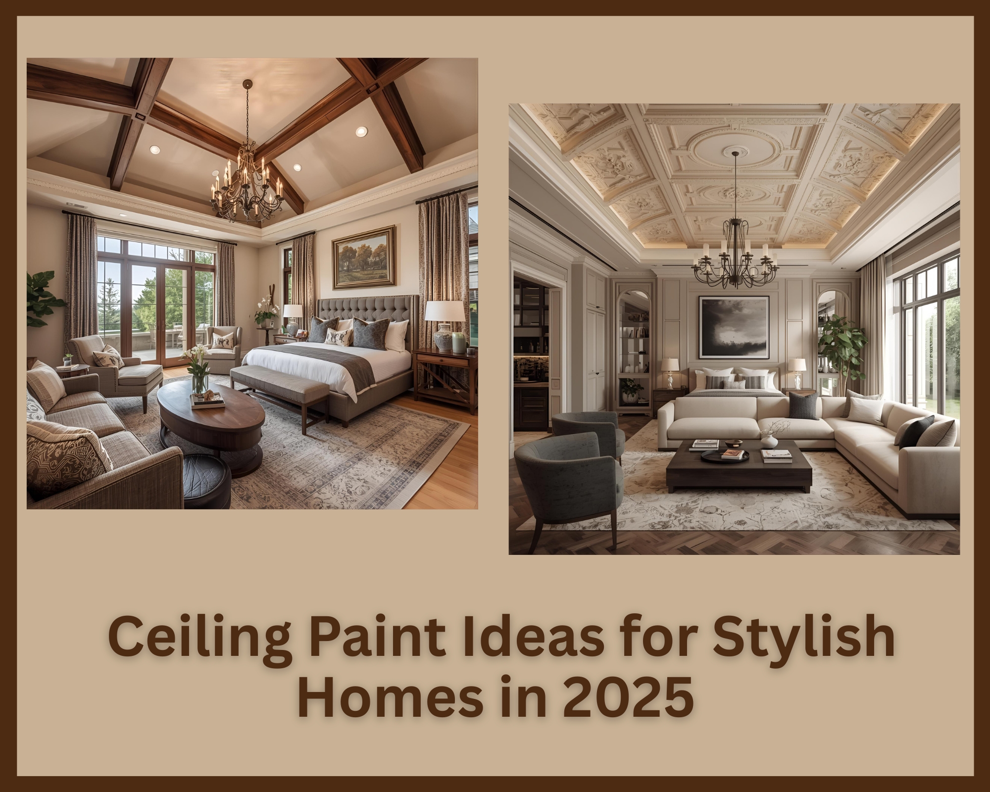 Ceiling Painting Ideas for Stylish Homes in 2025