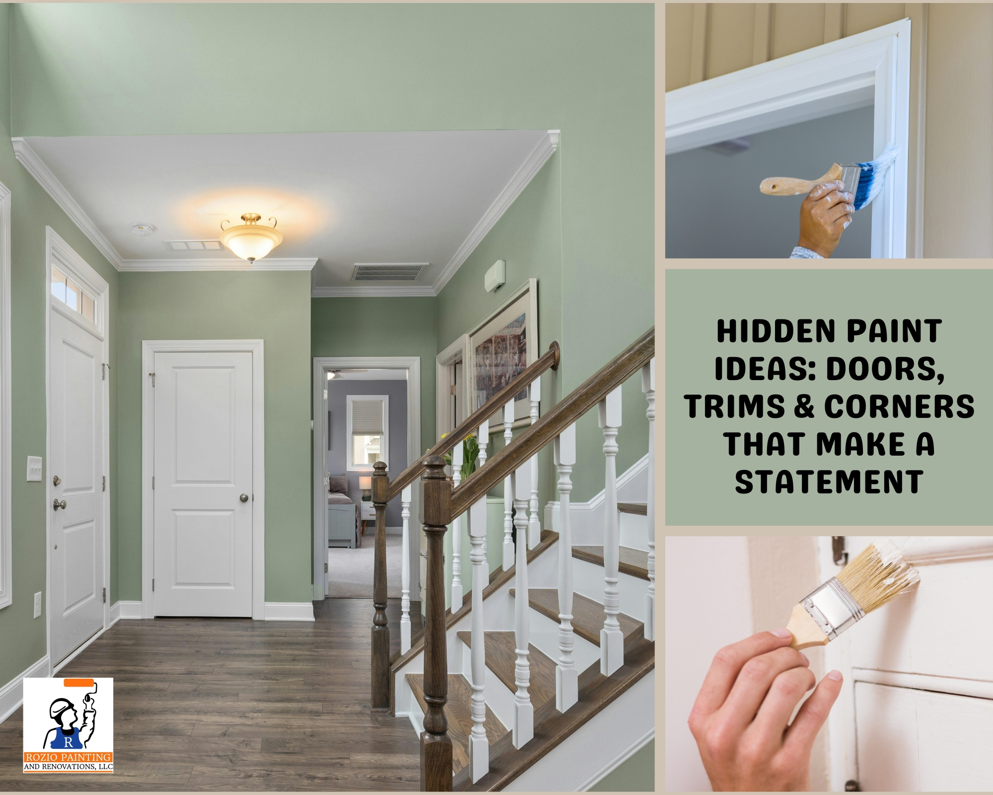 Hidden Paint Ideas: Doors, Trims & Corners That Make a Statement