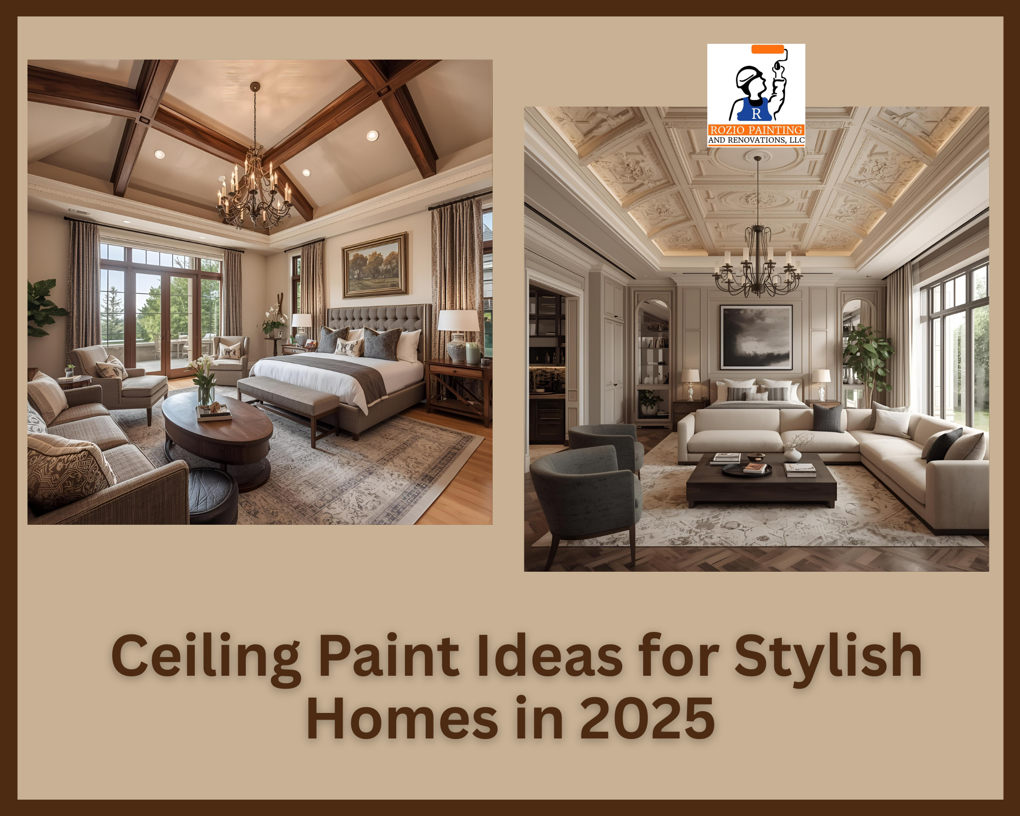 Ceiling Painting Ideas for Stylish Homes in 2025