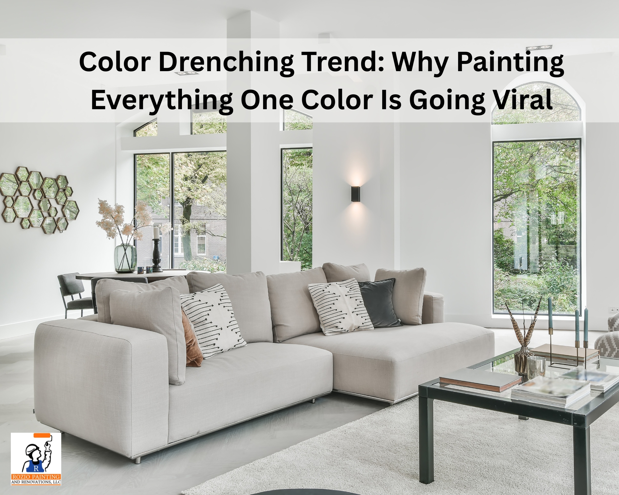 Color Drenching Trend: Why Painting Everything One Color Is Going Viral