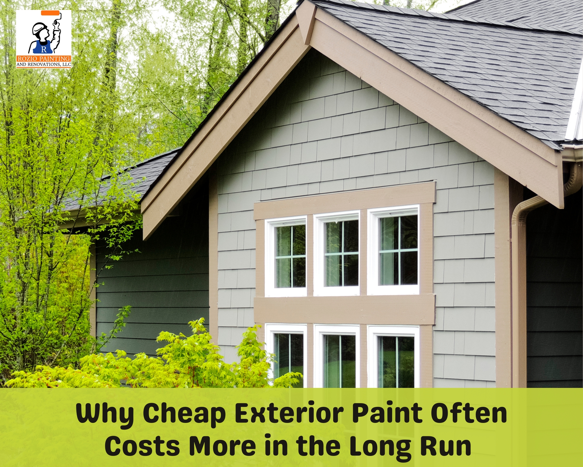 Why Cheap Exterior Paint Often Costs More in the Long Run 