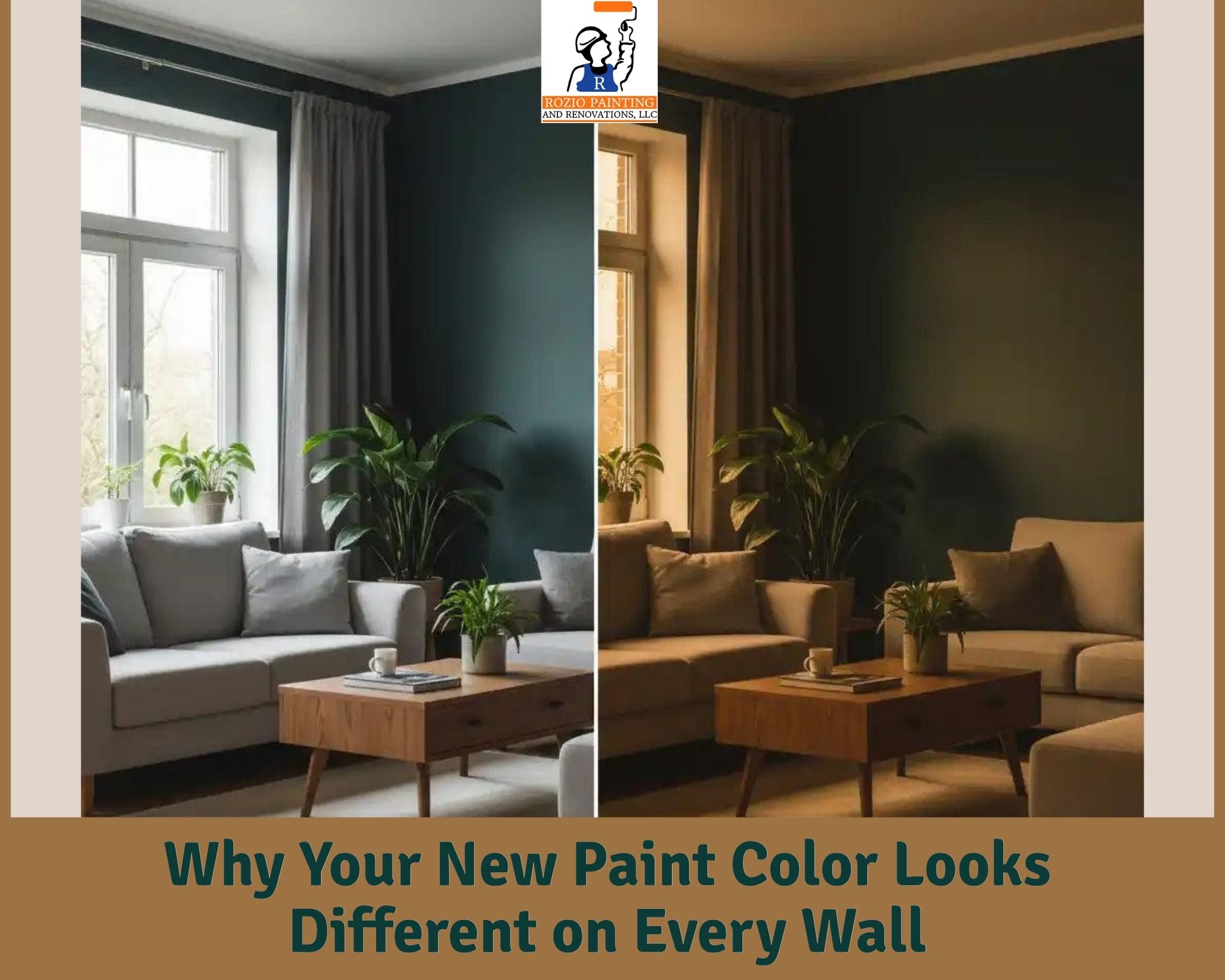Why Your New Paint Color Looks Different on Every Wall