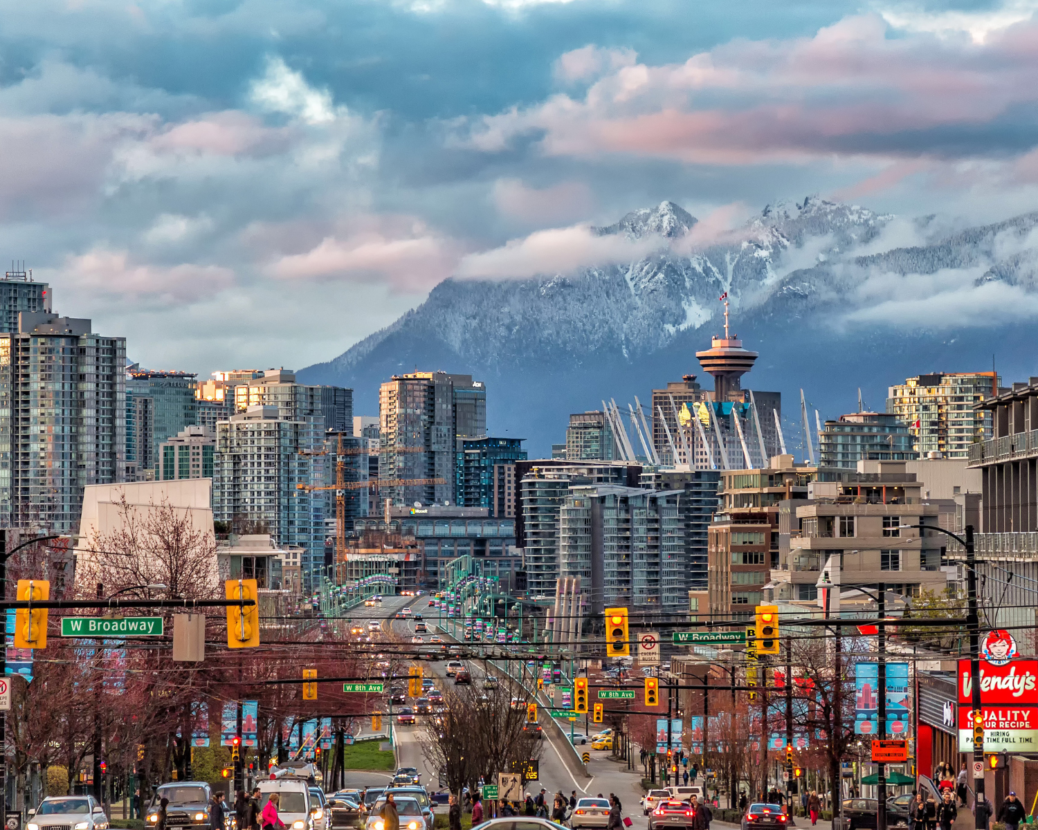 Vertical Impression elevator advertising screen in building lobby